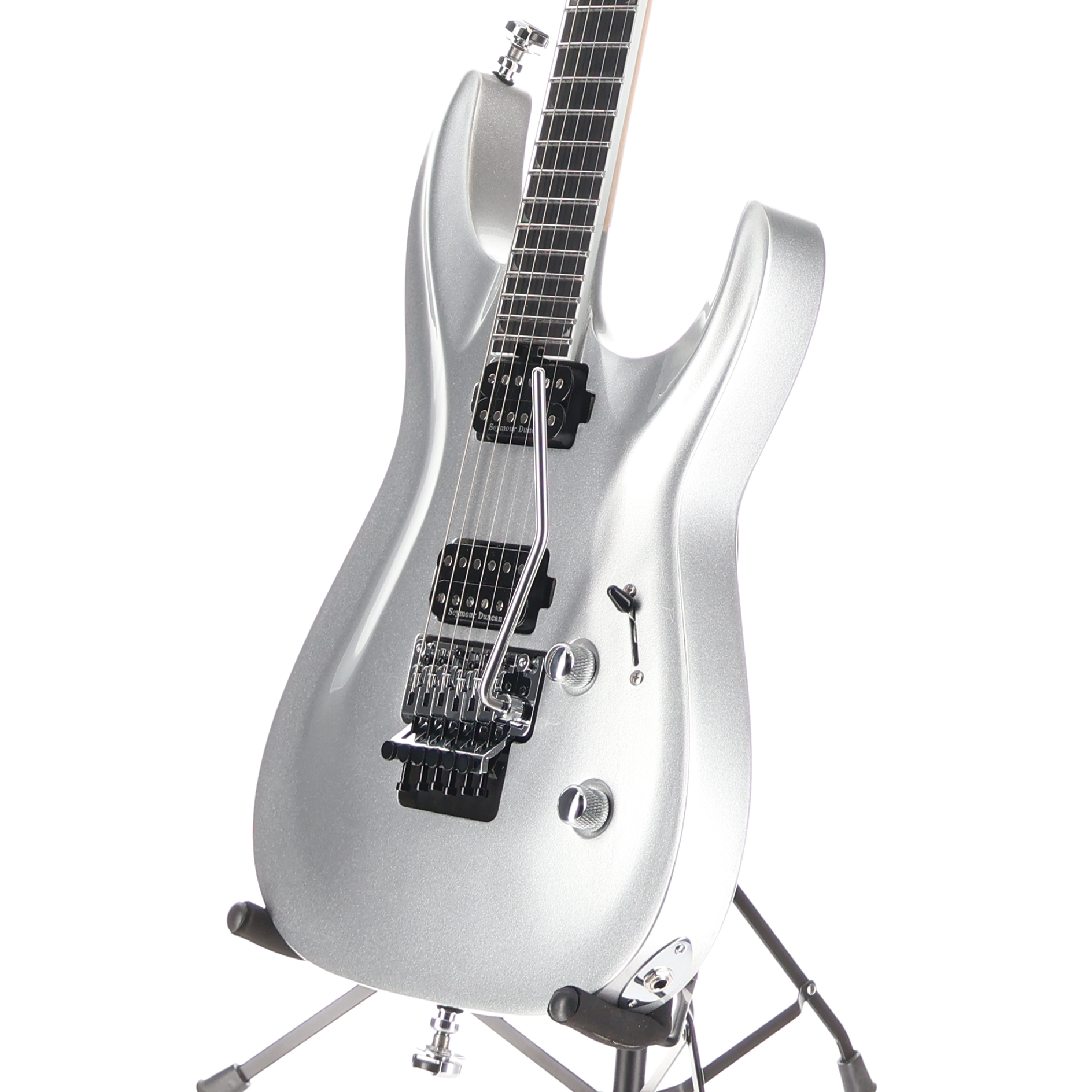 Jackson Pro Plus Series Soloist SLA2, Quicksilver, Plays Great (B4) (01272)