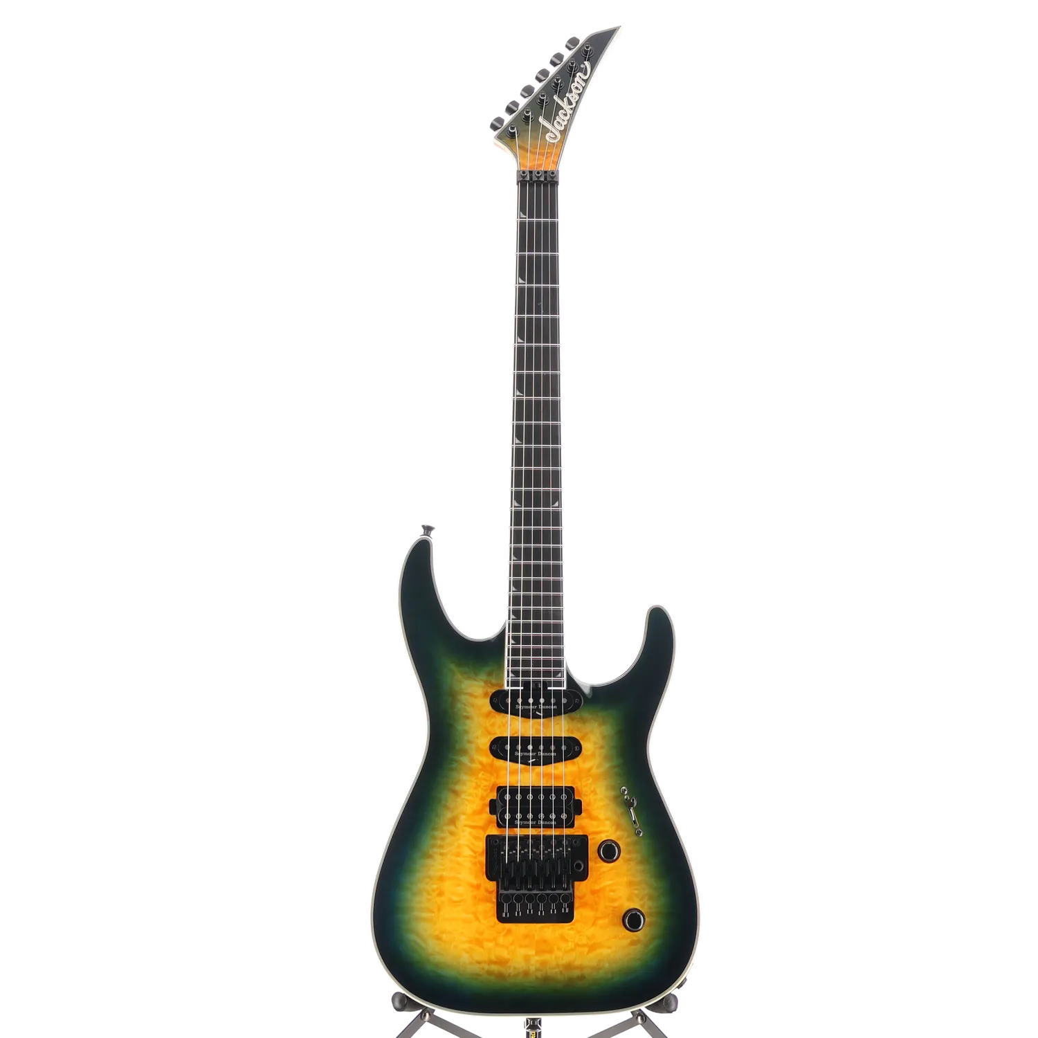 Jackson Pro Plus Series Soloist SLA3Q - Amber Blue Burst (RP) (27586)