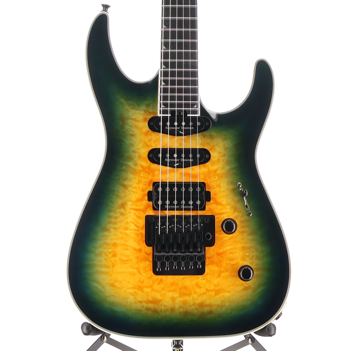 Jackson Pro Plus Series Soloist SLA3Q - Amber Blue Burst (RP) (27586)