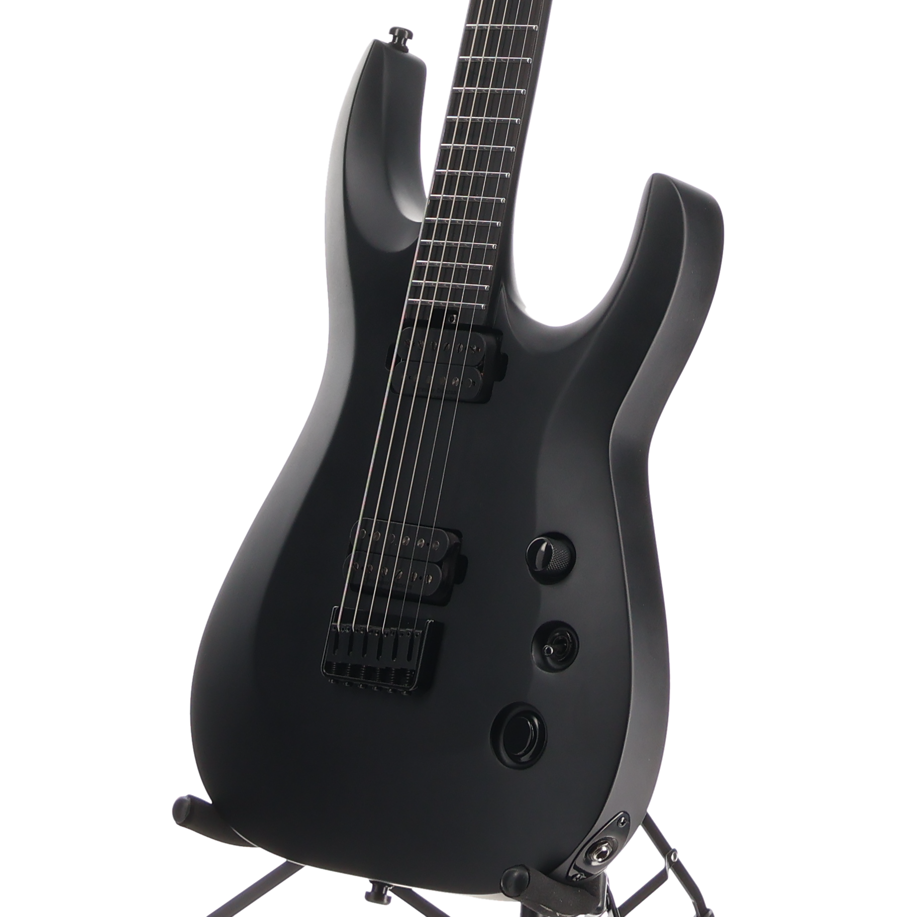 Jackson Pro Plus XT Soloist SLAT HT6 Baritone, Ebony Fingerboard, Satin Black (Z10) (20544)