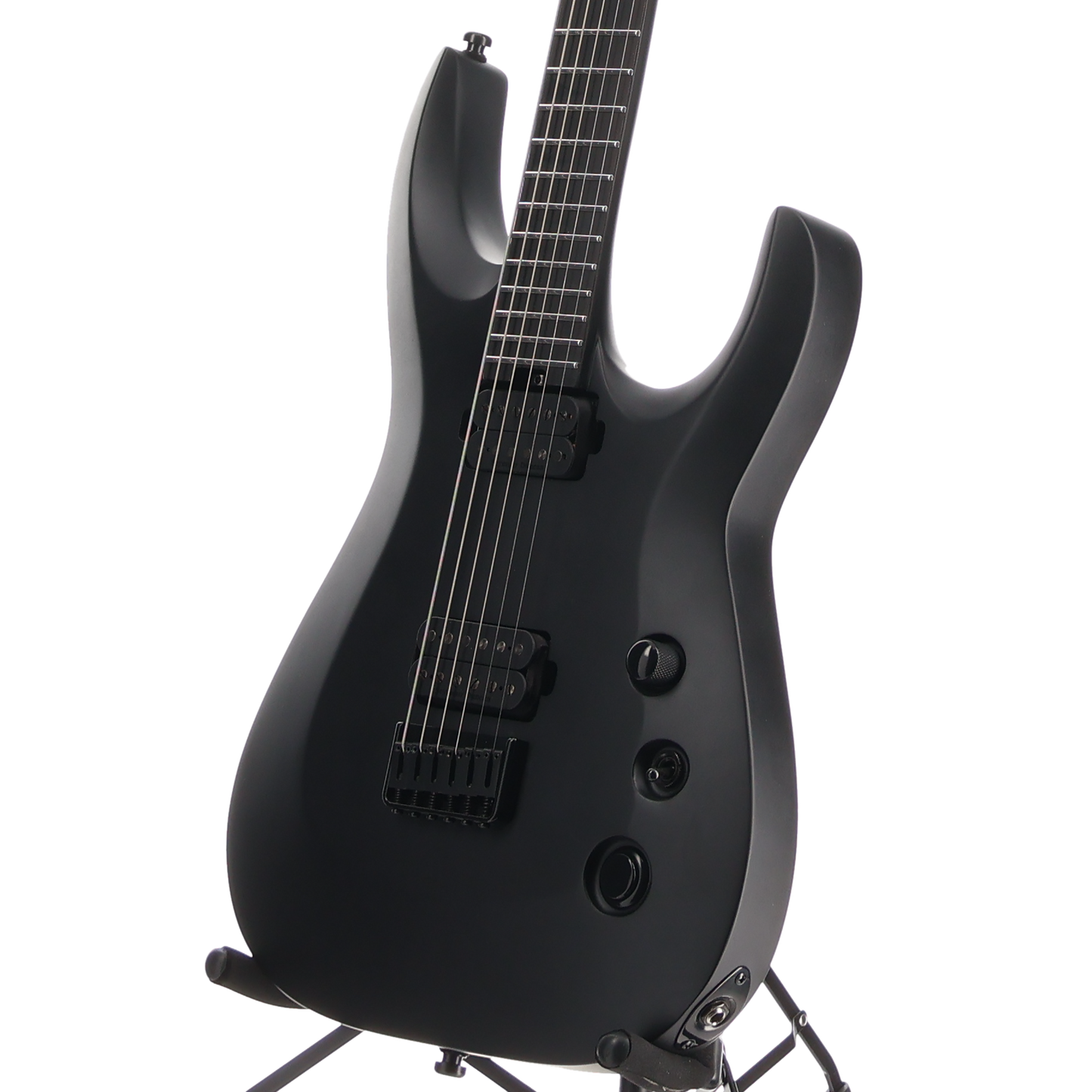 Jackson Pro Plus XT Soloist SLAT HT6 Baritone, Ebony Fingerboard, Satin Black (Z10)(20544) (20544)