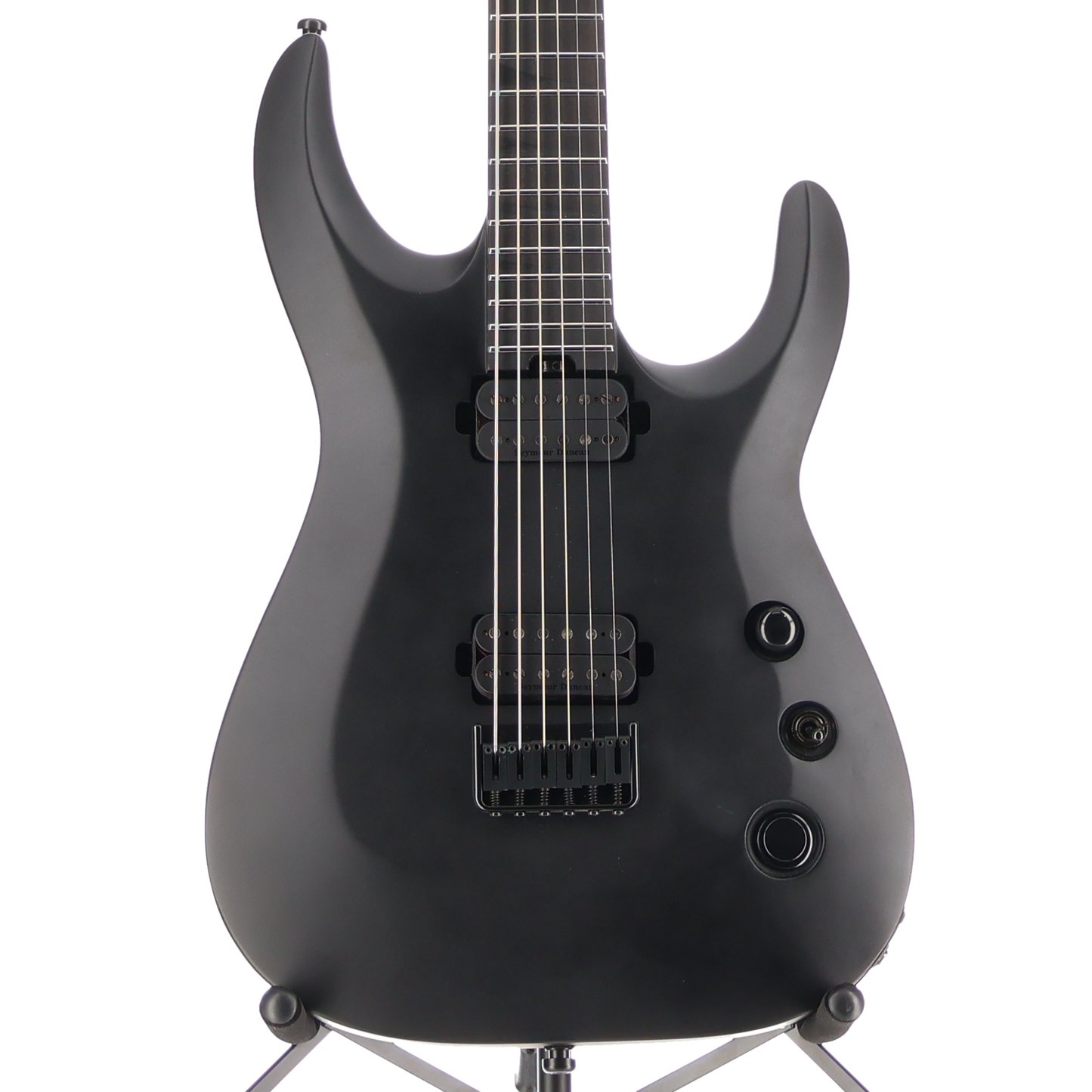 Jackson Pro Plus XT Soloist SLAT HT6 Baritone, Ebony Fingerboard, Satin Black (Z10)(20544) (20544)