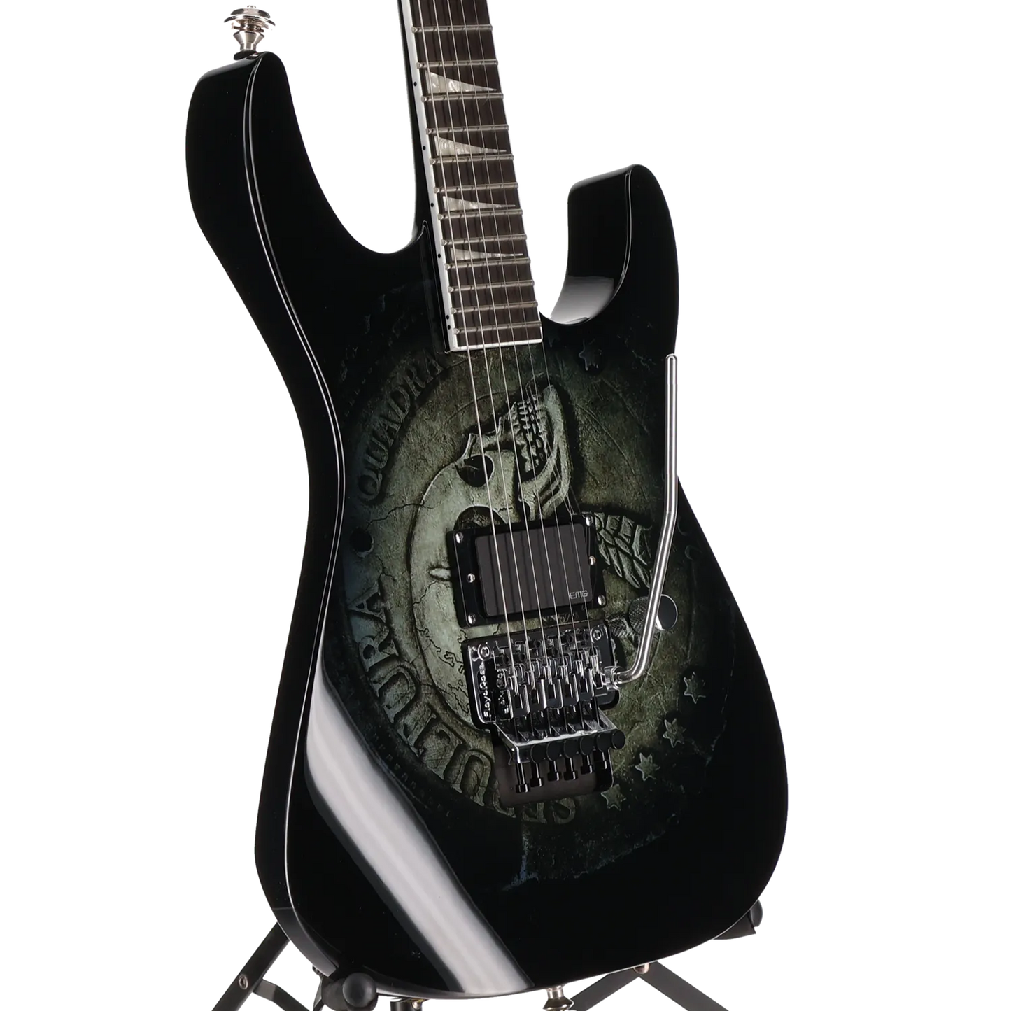 Jackson Pro Series Signature Andreas Kisser Soloist, Ebony Fingerboard, Quadra (EA7) (01705)