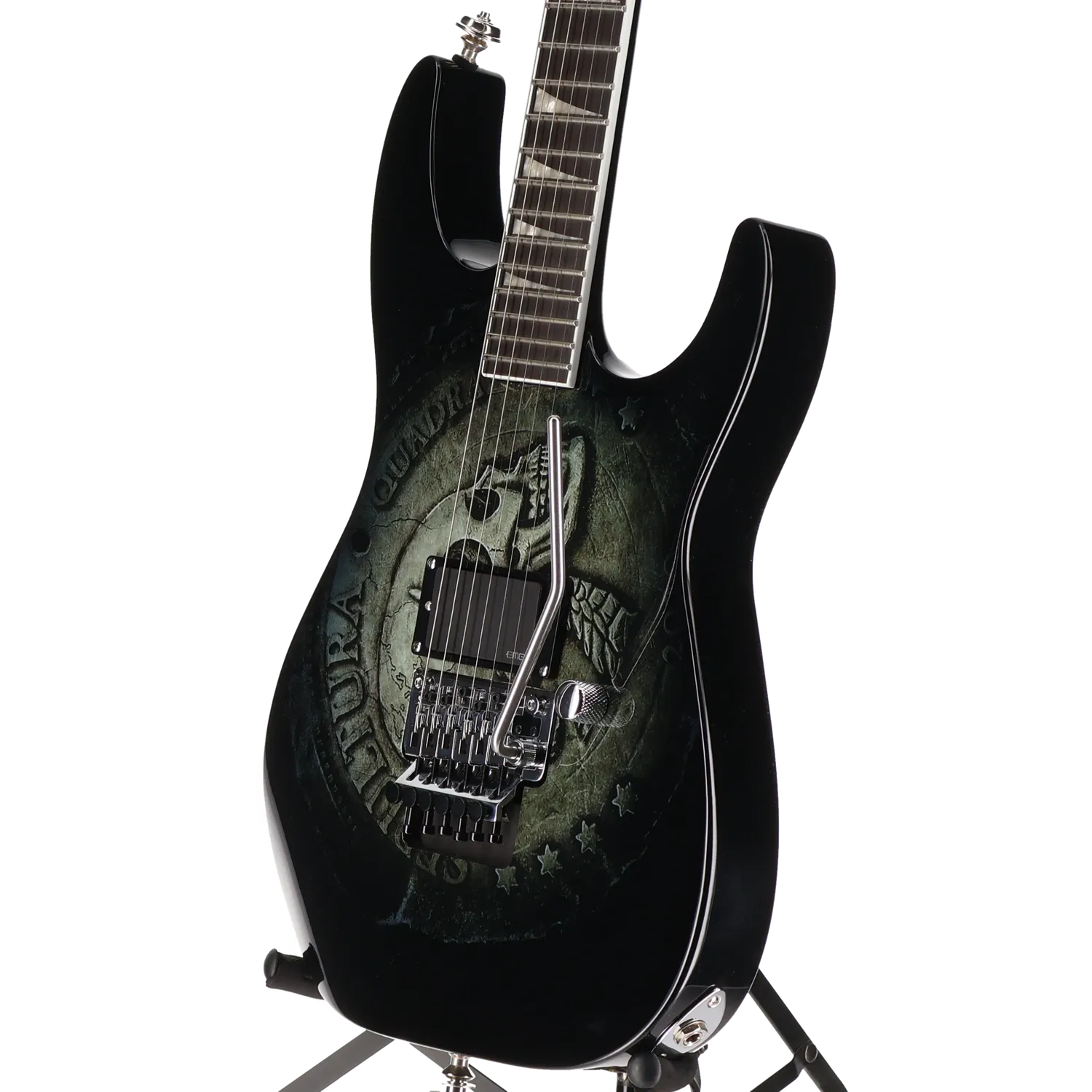 Jackson Pro Series Signature Andreas Kisser Soloist, Ebony Fingerboard, Quadra (EA7) (01705)