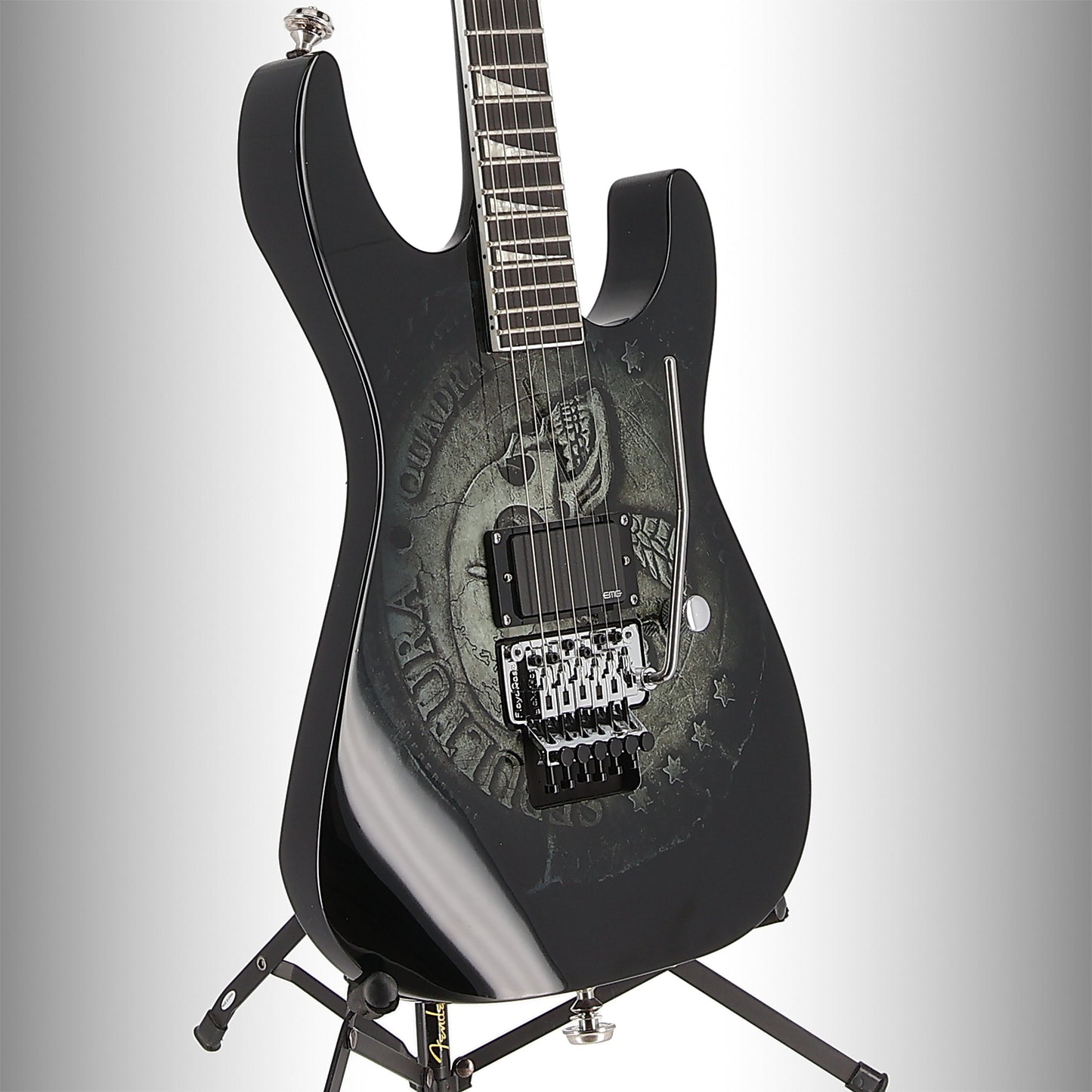 Jackson Pro Series Signature Andreas Kisser Soloist, Ebony Fingerboard, Quadra (EA8) (02136)