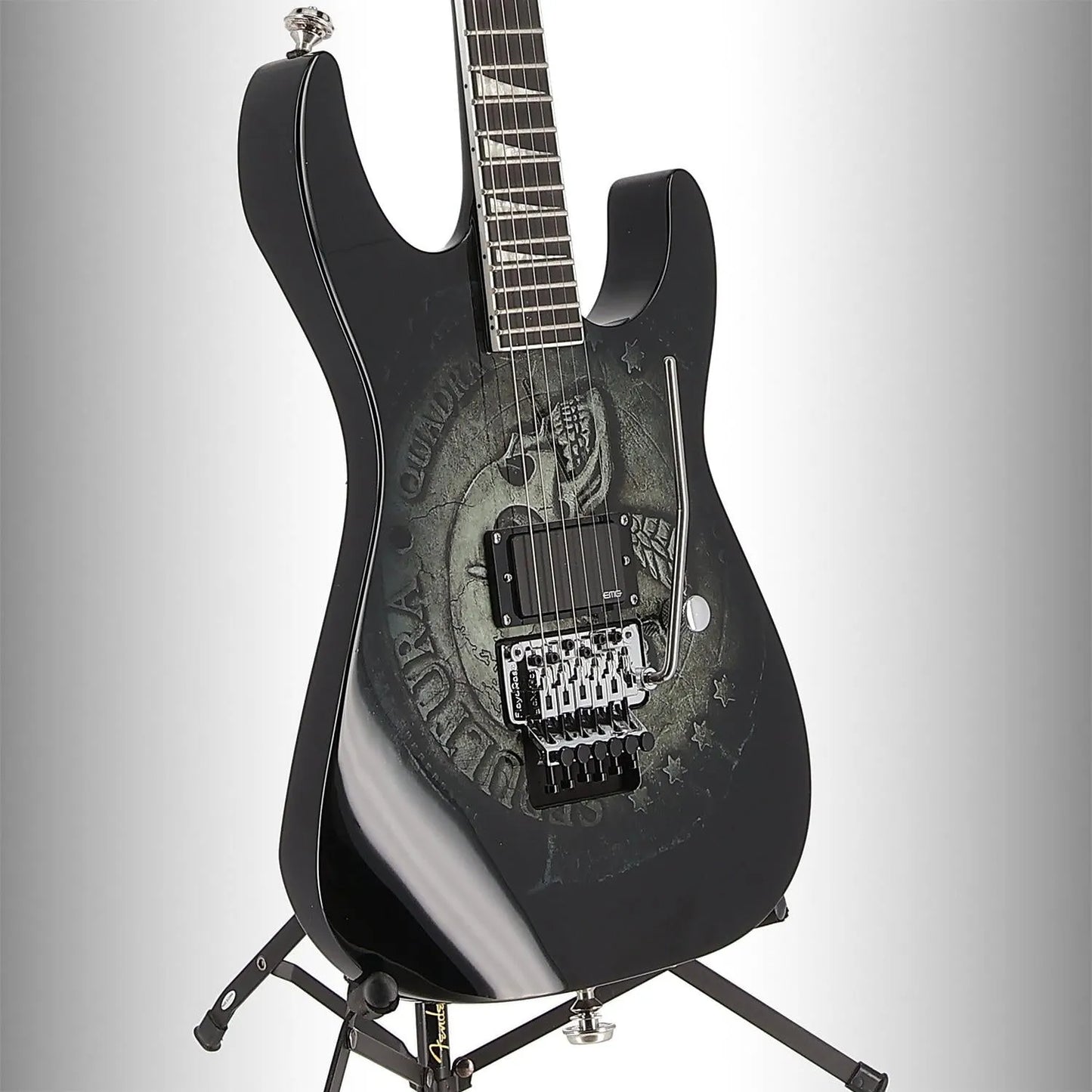 Jackson Pro Series Signature Andreas Kisser Soloist, Ebony Fingerboard, Quadra (EA8) (02136)