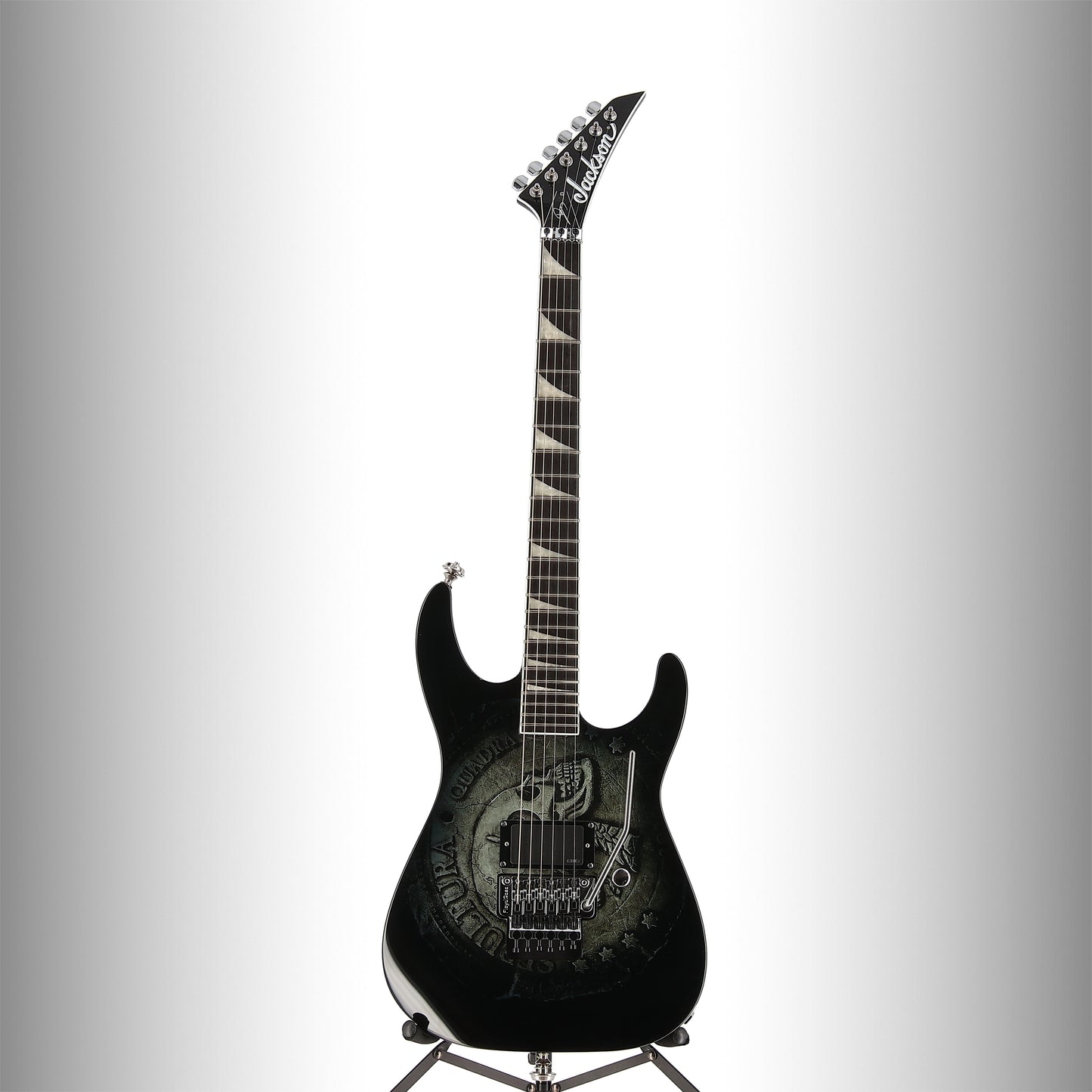 Jackson Pro Series Signature Andreas Kisser Soloist, Ebony Fingerboard, Quadra (EA8) (02136)
