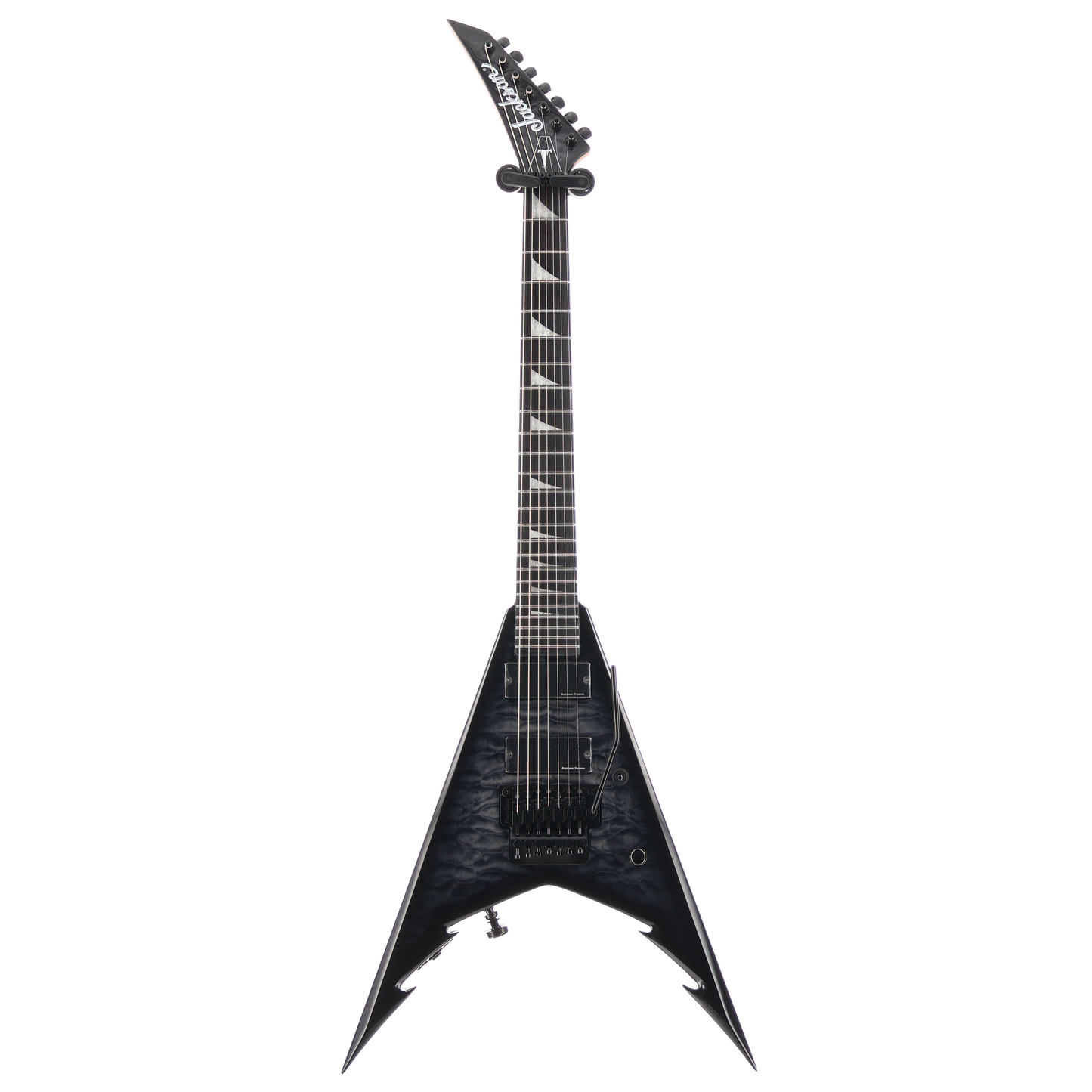 Jackson Pro Series Signature Corey Beaulieu King V KV7Q, Ebony Fingerboard, Transparent Black (I3) (02097)