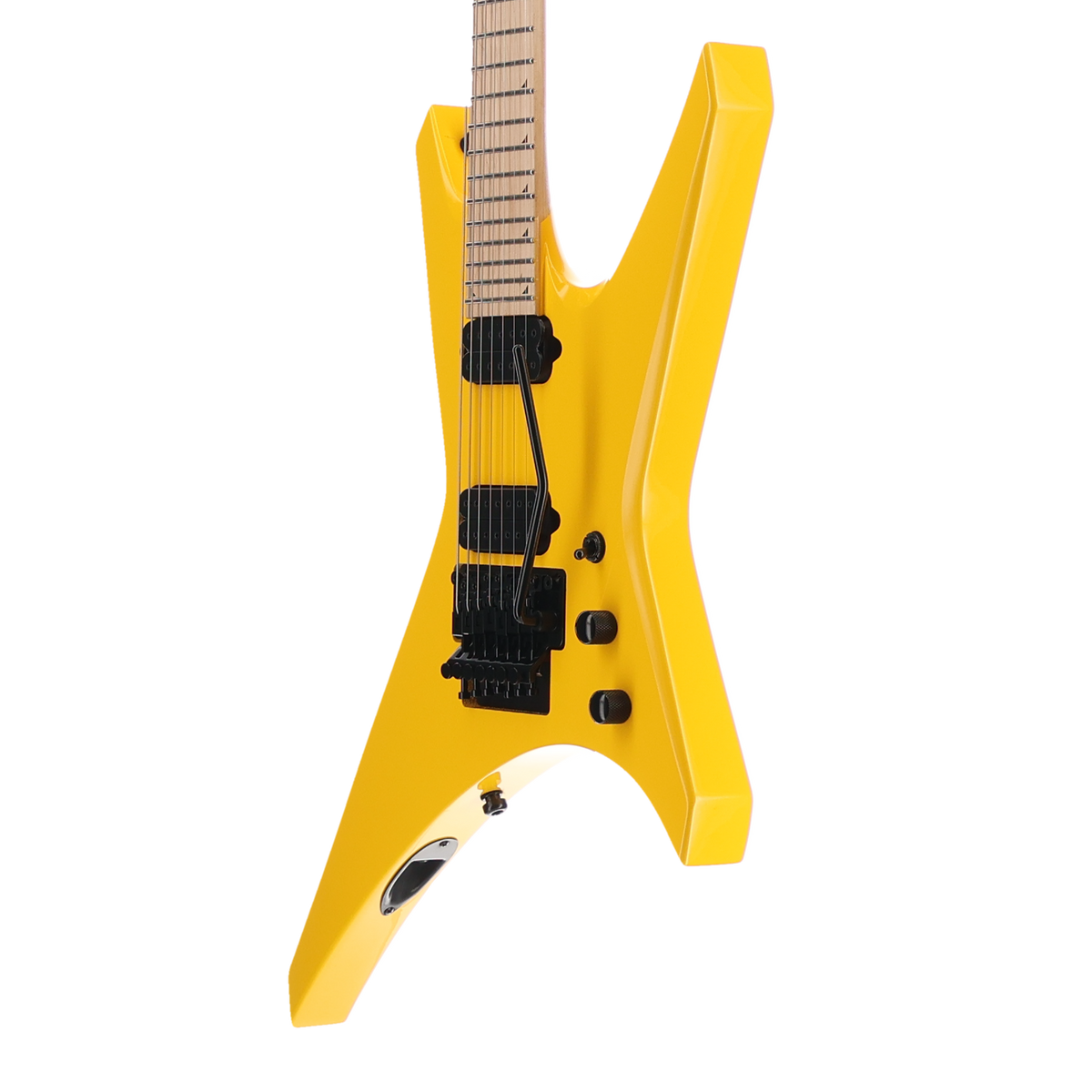 Jackson Pro Series Signature Dave Davidson Warrior WR7, Ebony Fingerboard, Ferrari Yellow (N6) (12274)
