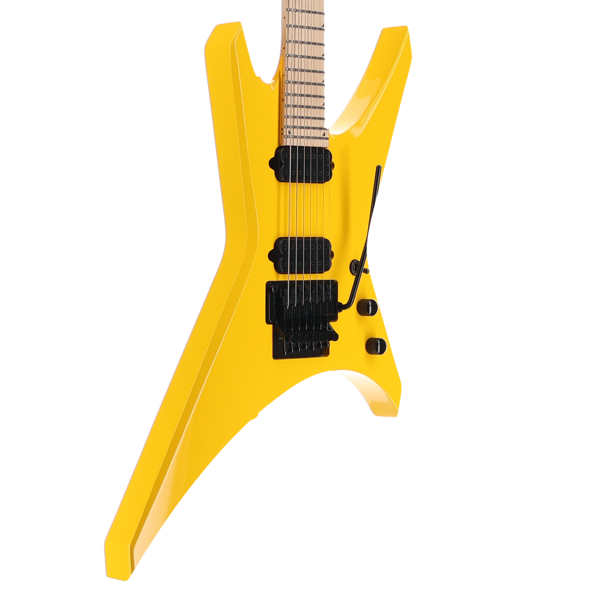 Jackson Pro Series Signature Dave Davidson Warrior WR7, Ebony Fingerboard, Ferrari Yellow (N6) (12274)