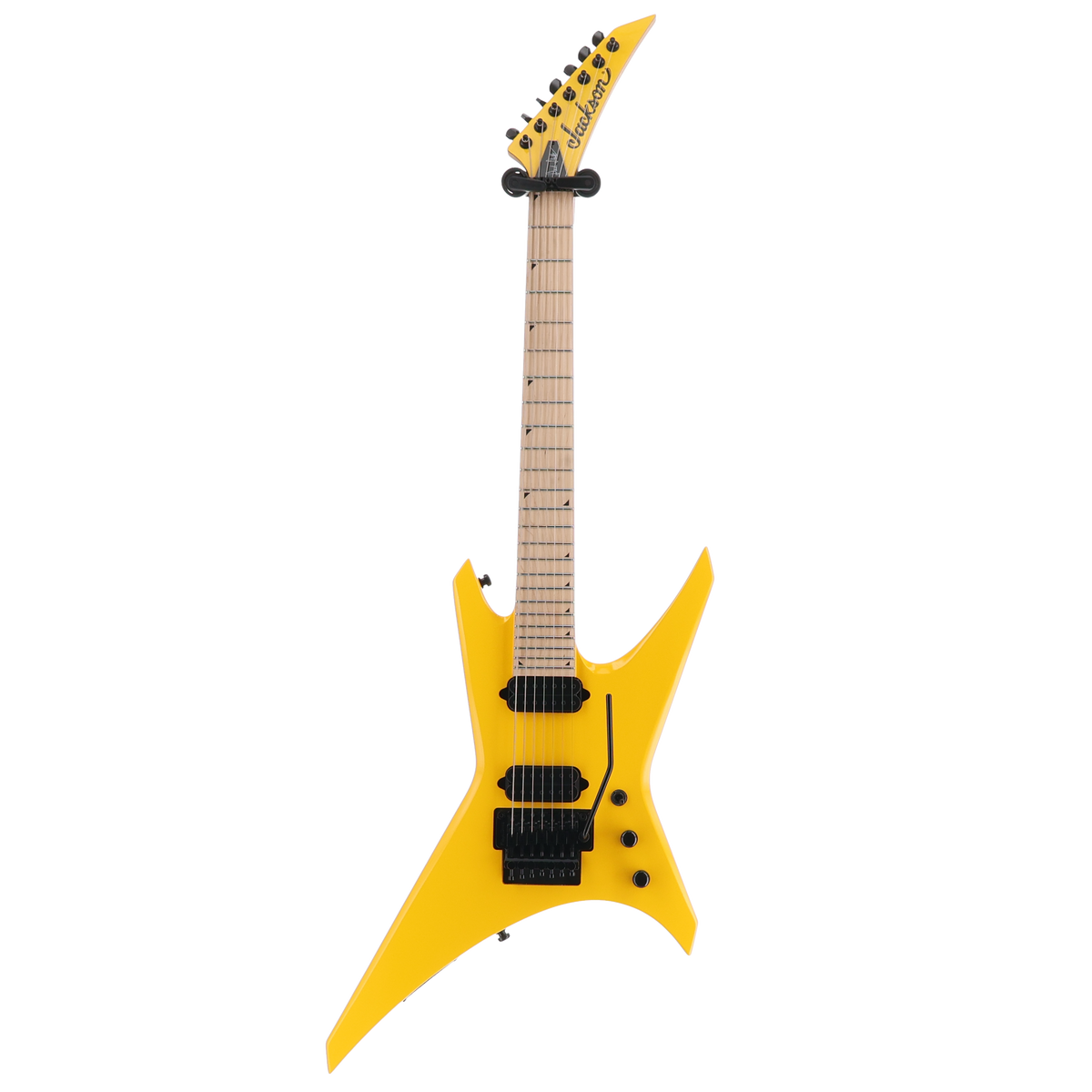 Jackson Pro Series Signature Dave Davidson Warrior WR7, Ebony Fingerboard, Ferrari Yellow (N6) (12274)
