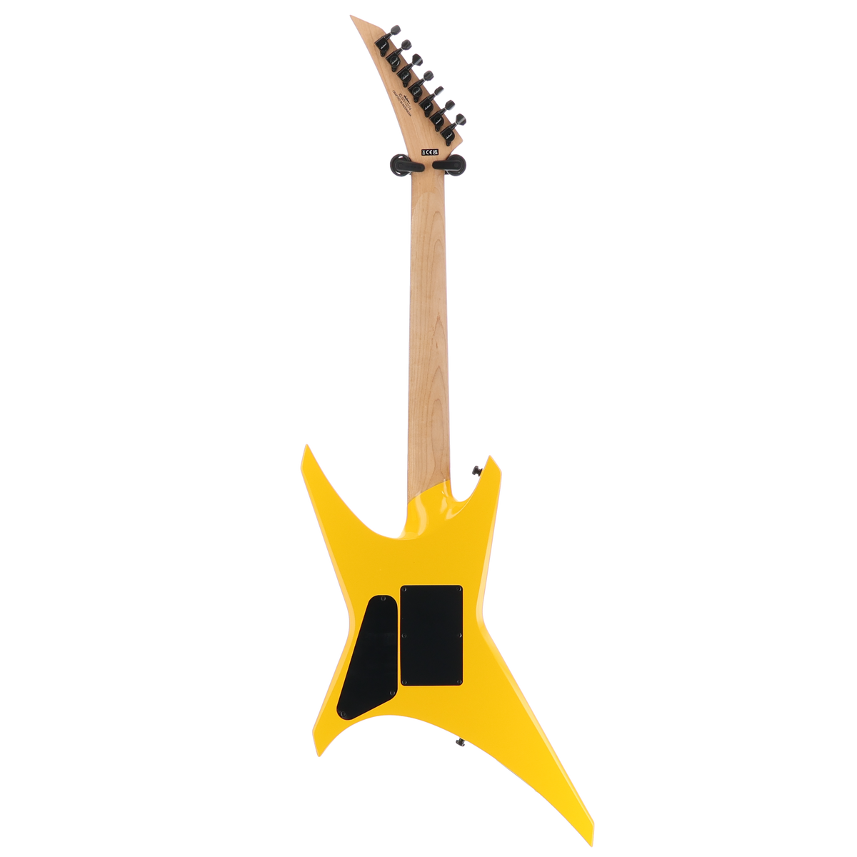 Jackson Pro Series Signature Dave Davidson Warrior WR7, Ebony Fingerboard, Ferrari Yellow (N6) (12274)