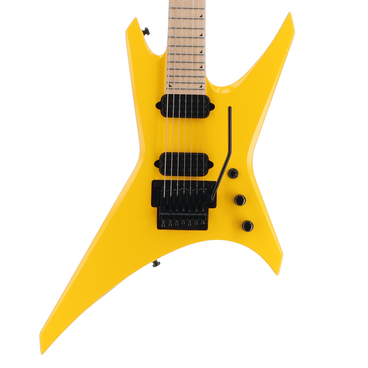 Jackson Pro Series Signature Dave Davidson Warrior WR7, Ebony Fingerboard, Ferrari Yellow (N6) (12274)