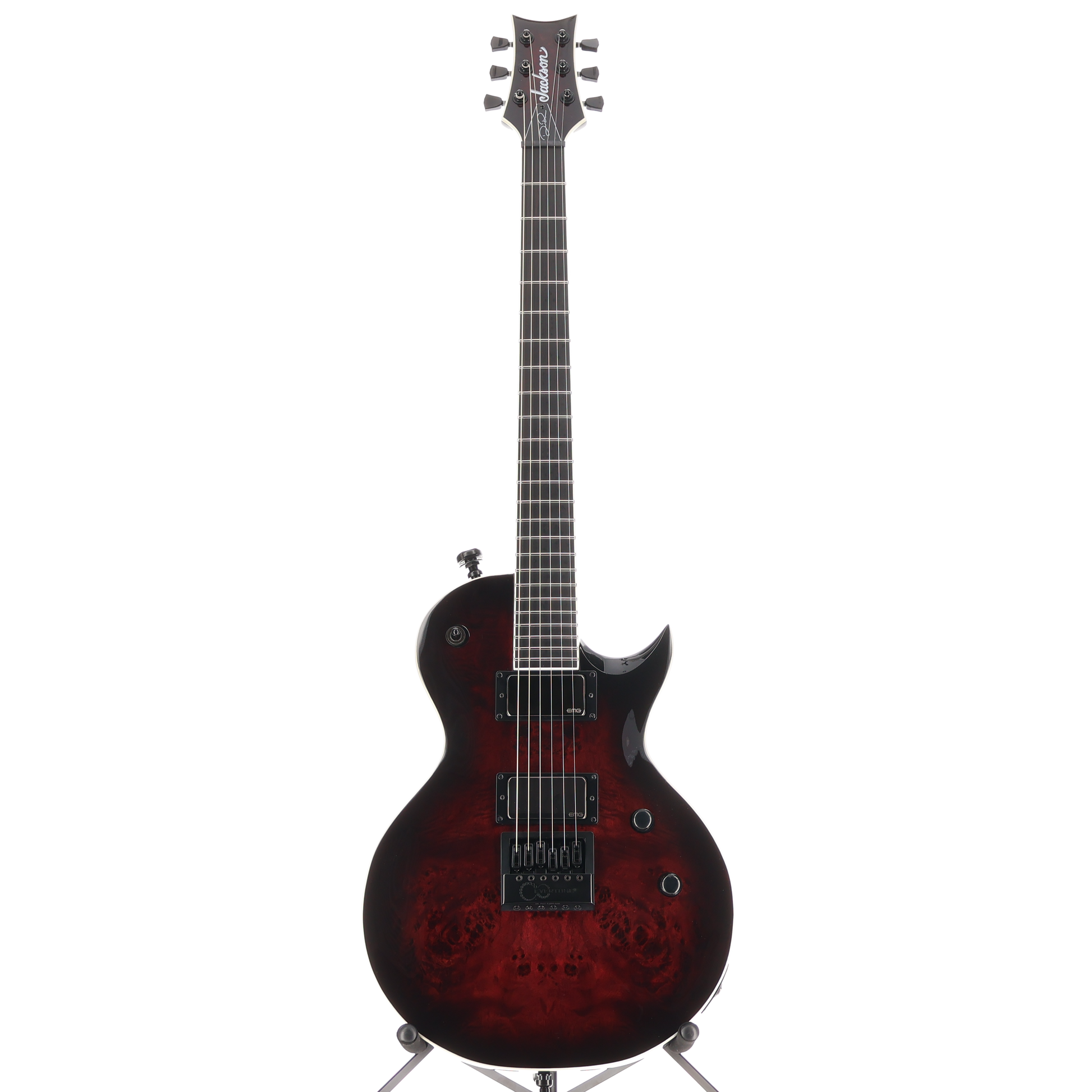 Jackson Pro Series Signature Diamond Rowe DR12MG EVTN6, Dark Rose, Plays Great (P4) (00299)