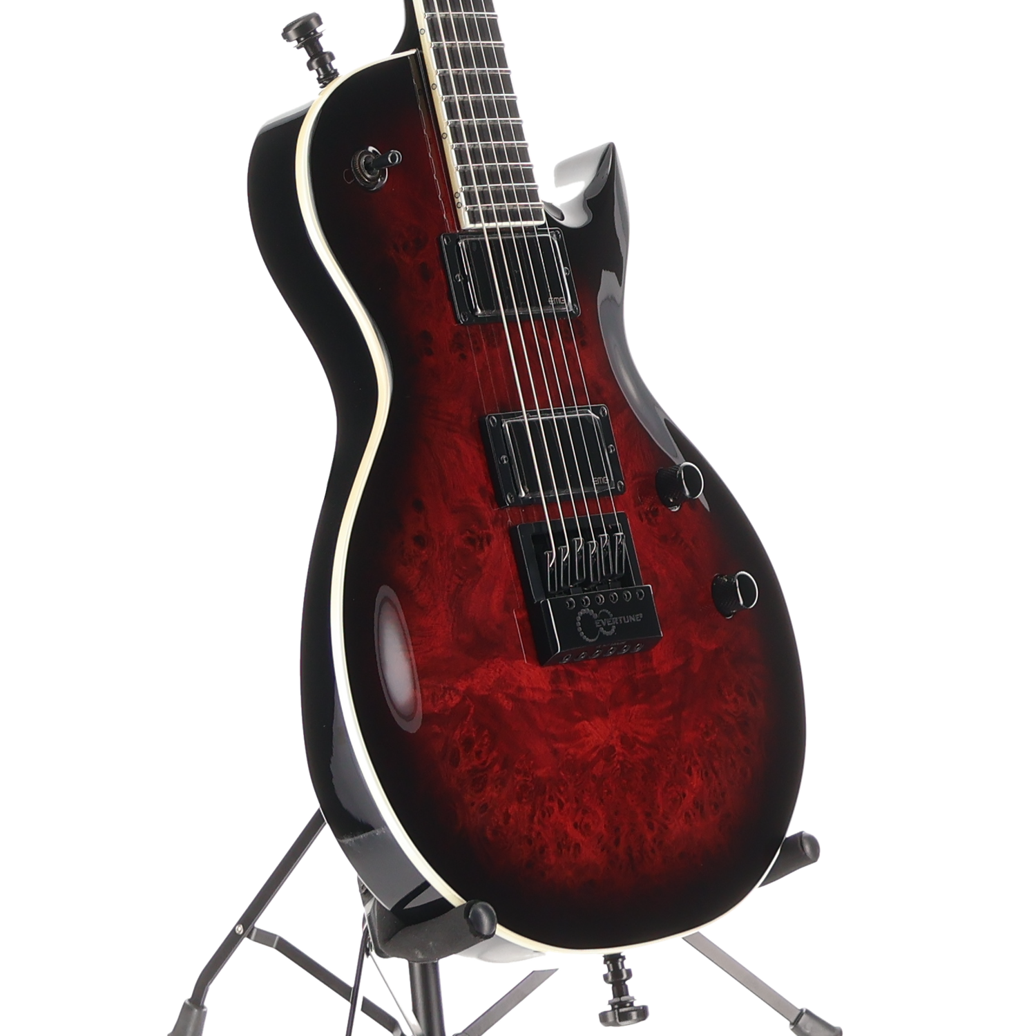 Jackson Pro Series Signature Diamond Rowe DR12MG EVTN6, Ebony Fingerboard, Dark Rose (M12) (01285)