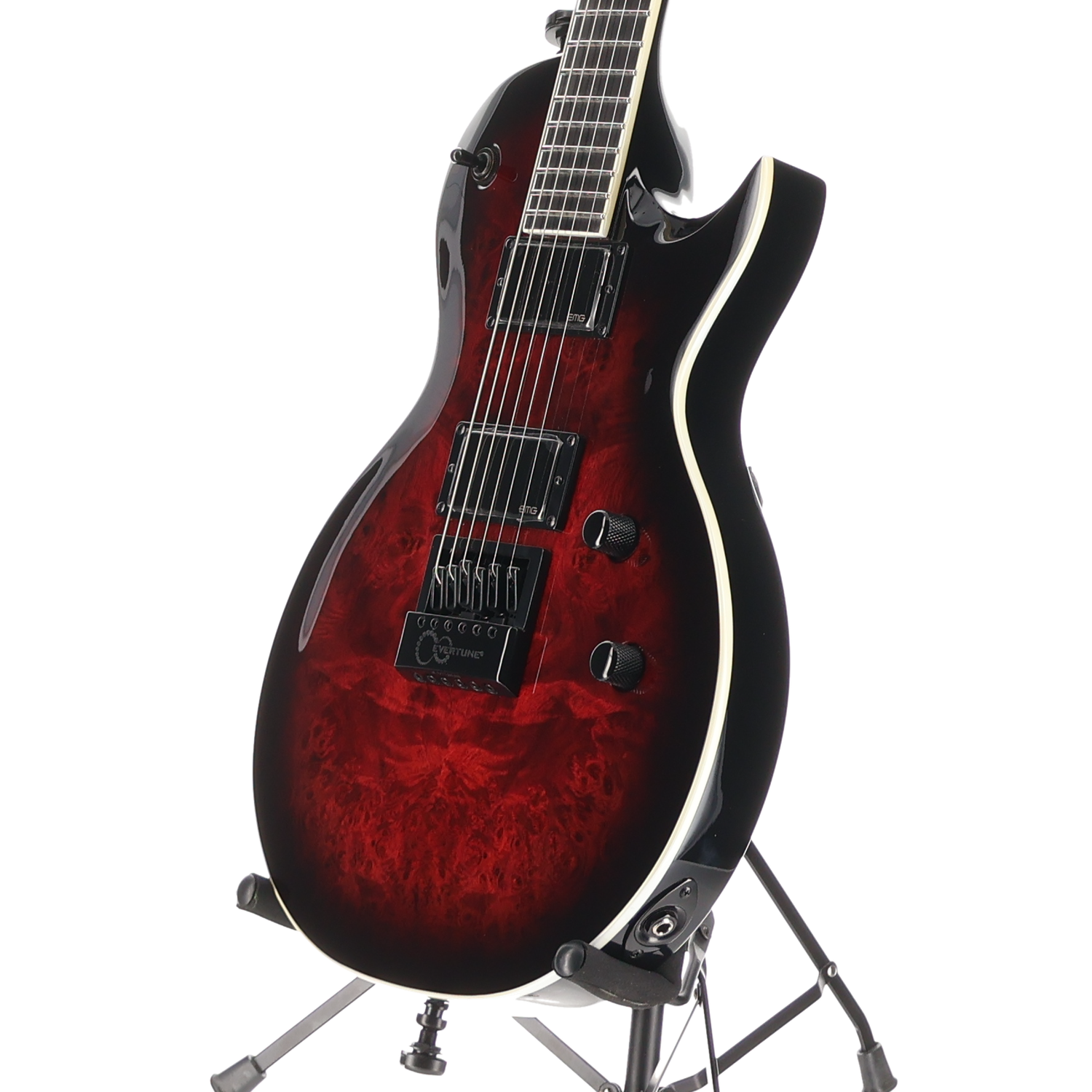 Jackson Pro Series Signature Diamond Rowe DR12MG EVTN6, Ebony Fingerboard, Dark Rose (M12) (01285)