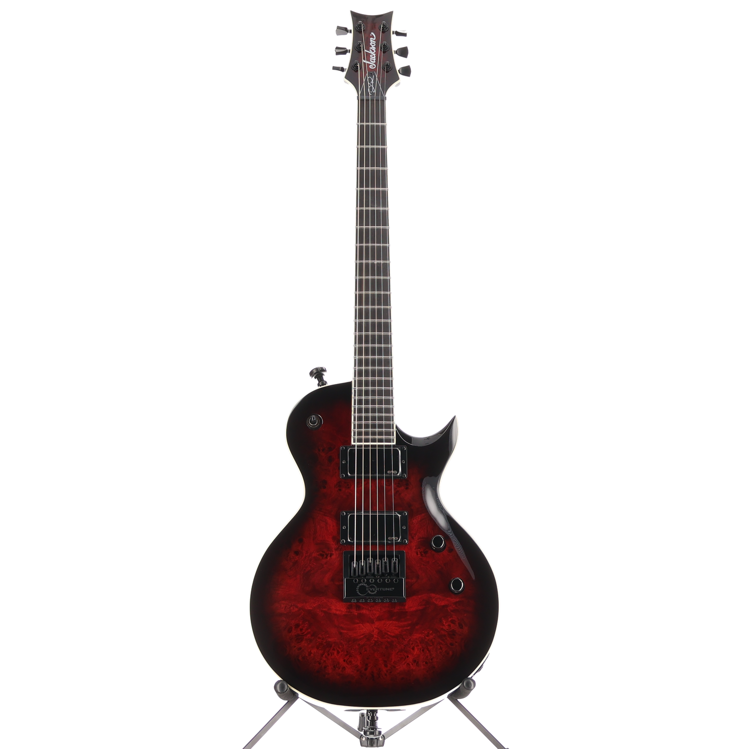 Jackson Pro Series Signature Diamond Rowe DR12MG EVTN6, Ebony Fingerboard, Dark Rose (M12) (01285)