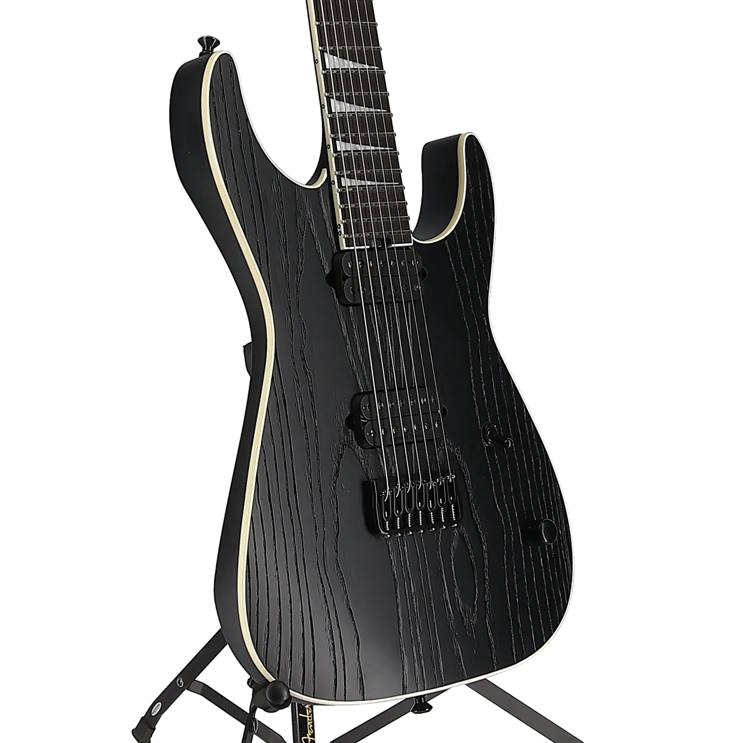 Jackson Pro Series Signature Jeff Loomis Soloist SL7 HT, Ebony Fingerboard, Black Ash (EG1) (01001)