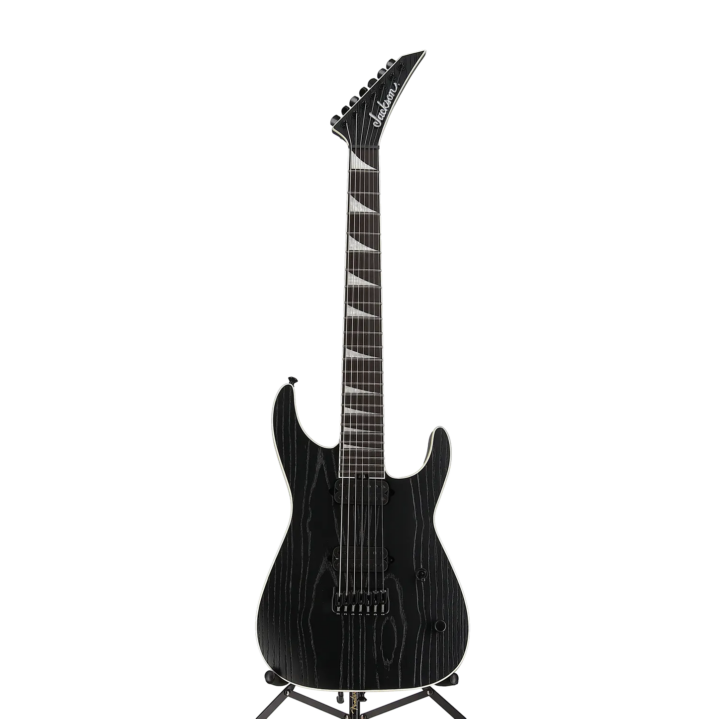 Jackson Pro Series Signature Jeff Loomis Soloist SL7 HT, Ebony Fingerboard, Black Ash (EG1) (01001)