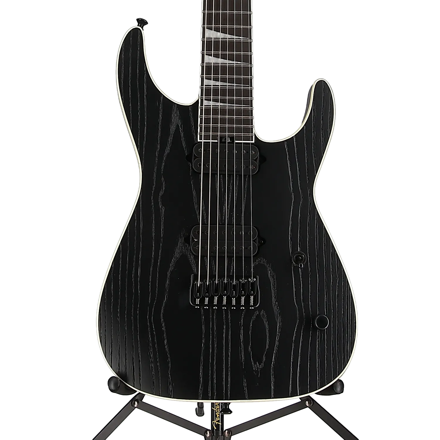 Jackson Pro Series Signature Jeff Loomis Soloist SL7 HT, Ebony Fingerboard, Black Ash (EG1) (01001)