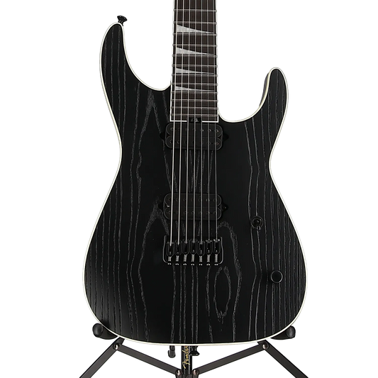 Jackson Pro Series Signature Jeff Loomis Soloist SL7 HT, Ebony Fingerboard, Black Ash (EG1) (01001)