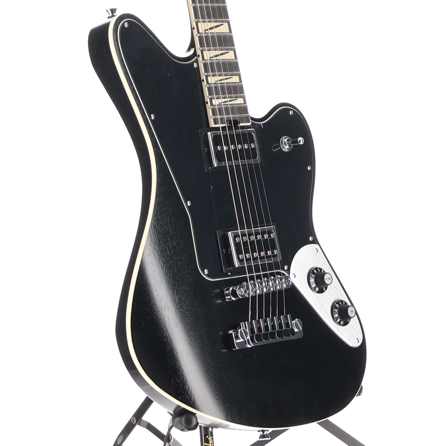 Jackson Pro Series Signature Lee Malia LM-87, Amaranth Fingerboard, Open Pore Black (G11) (01529)