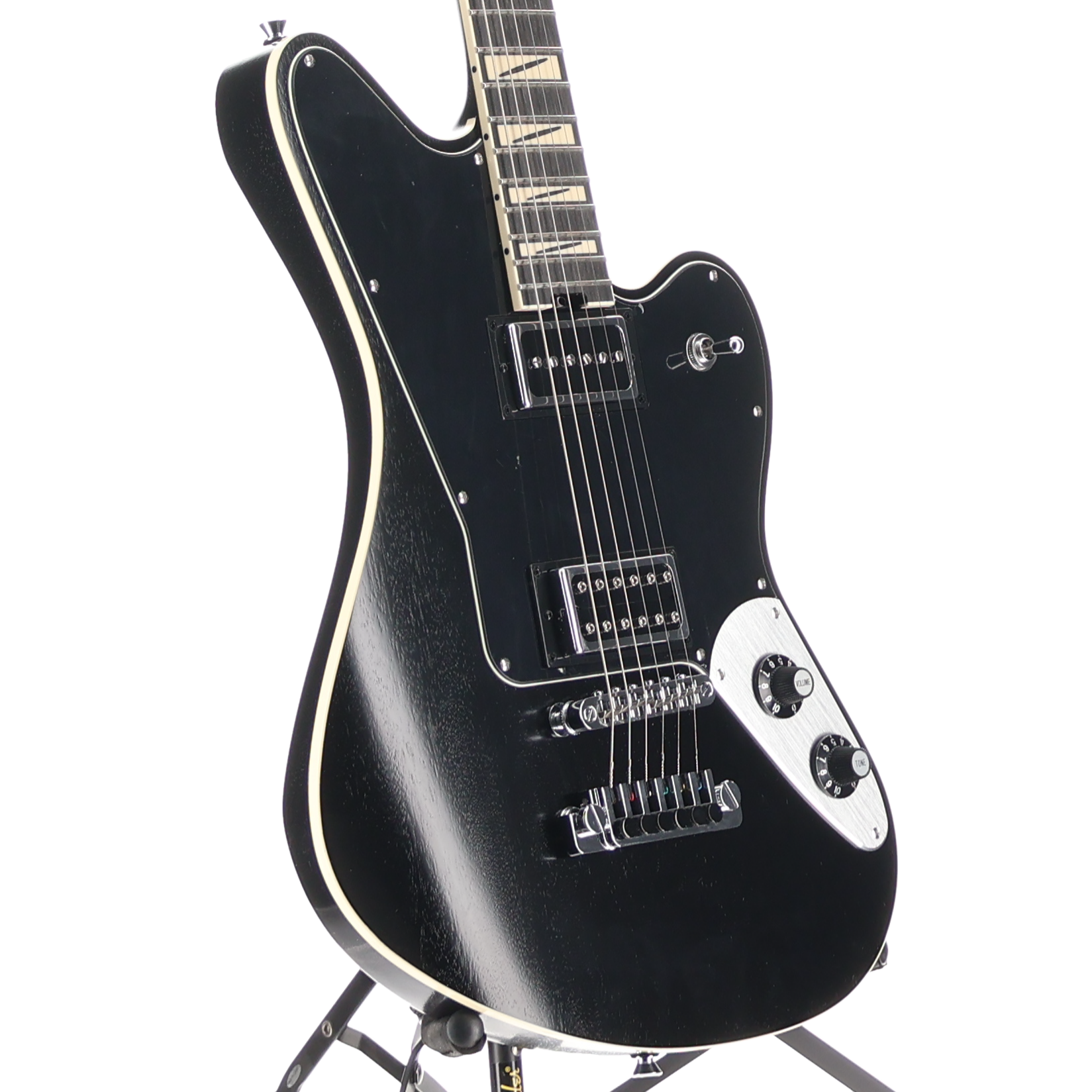 Jackson Pro Series Signature Lee Malia LM-87, Amaranth Fingerboard, Open Pore Black (G11) (01529)