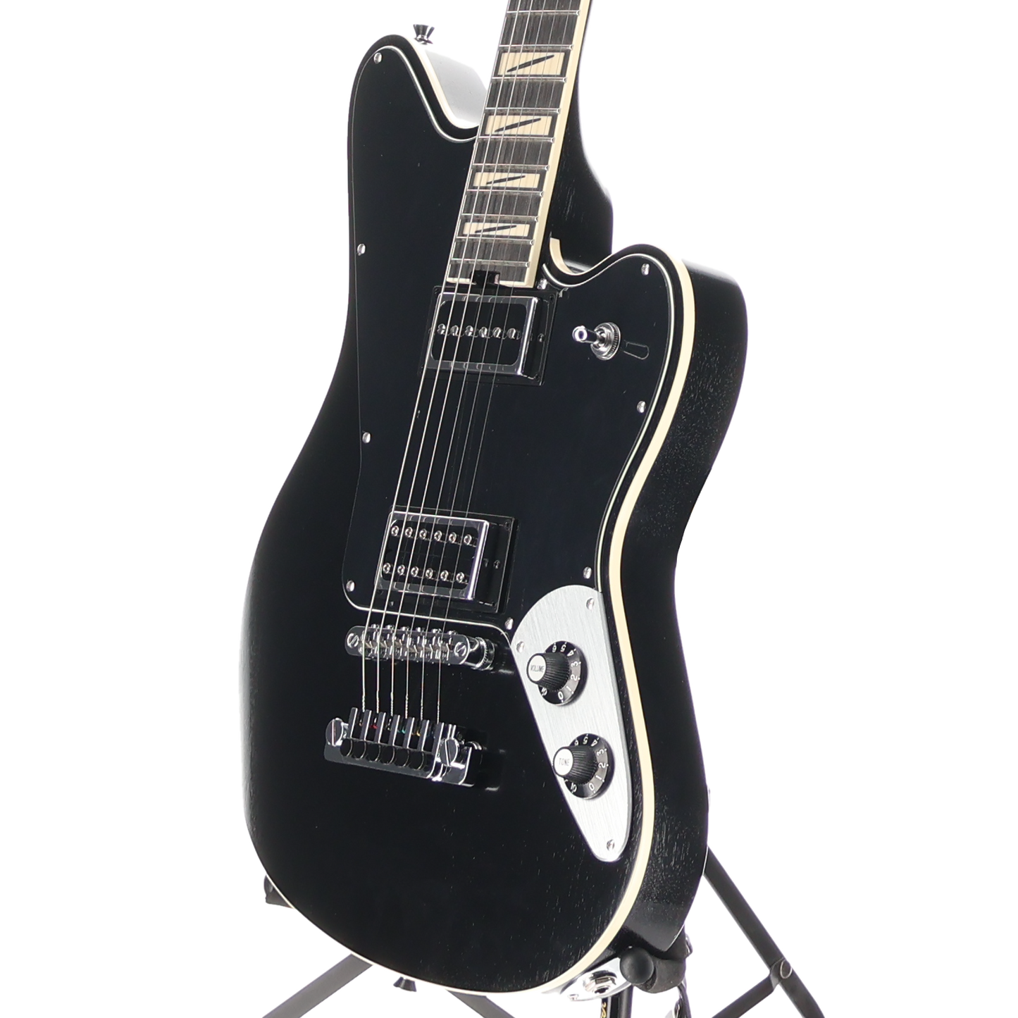 Jackson Pro Series Signature Lee Malia LM-87, Amaranth Fingerboard, Open Pore Black (G11) (01529)