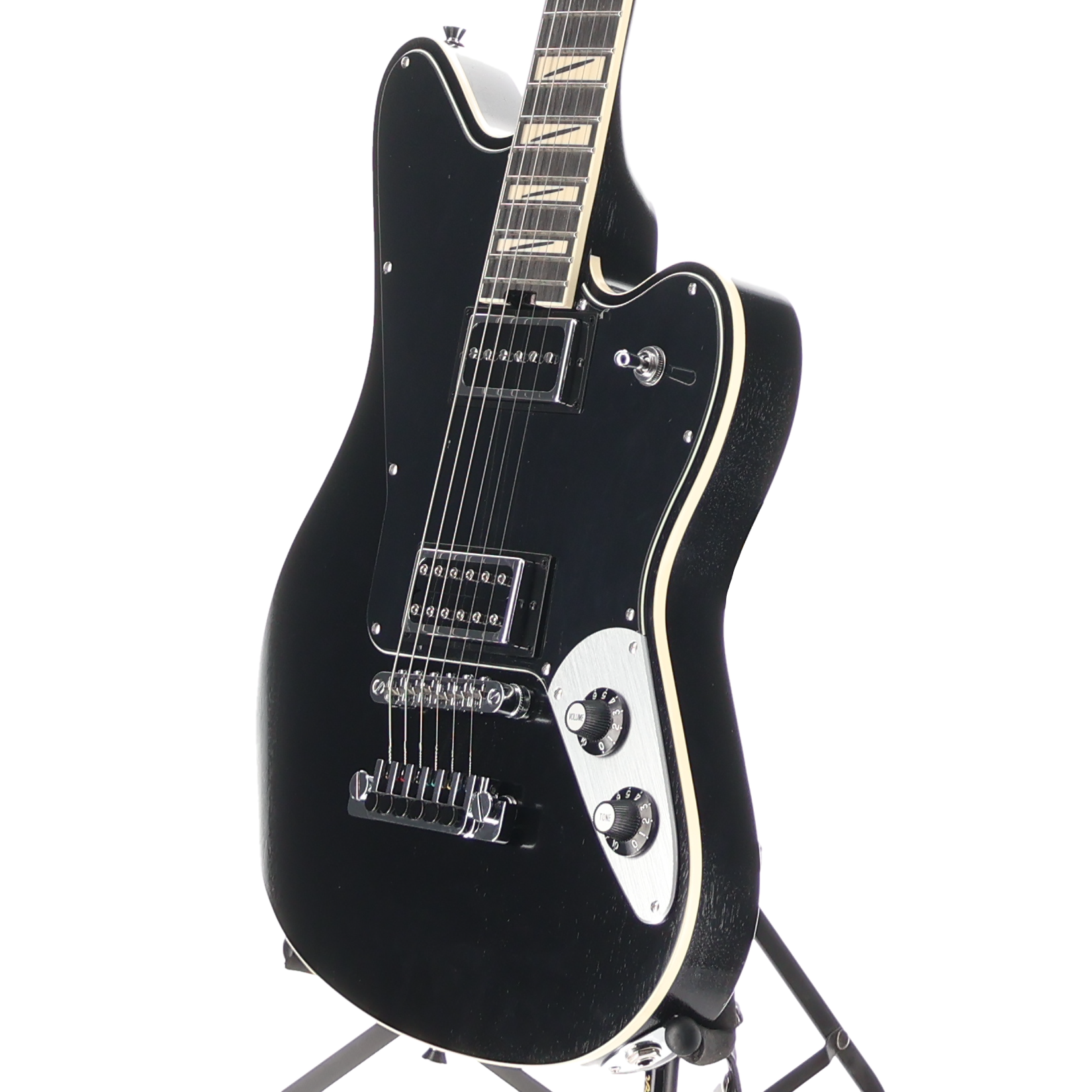 Jackson Pro Series Signature Lee Malia LM-87, Amaranth Fingerboard, Open Pore Black (G11) (01529)