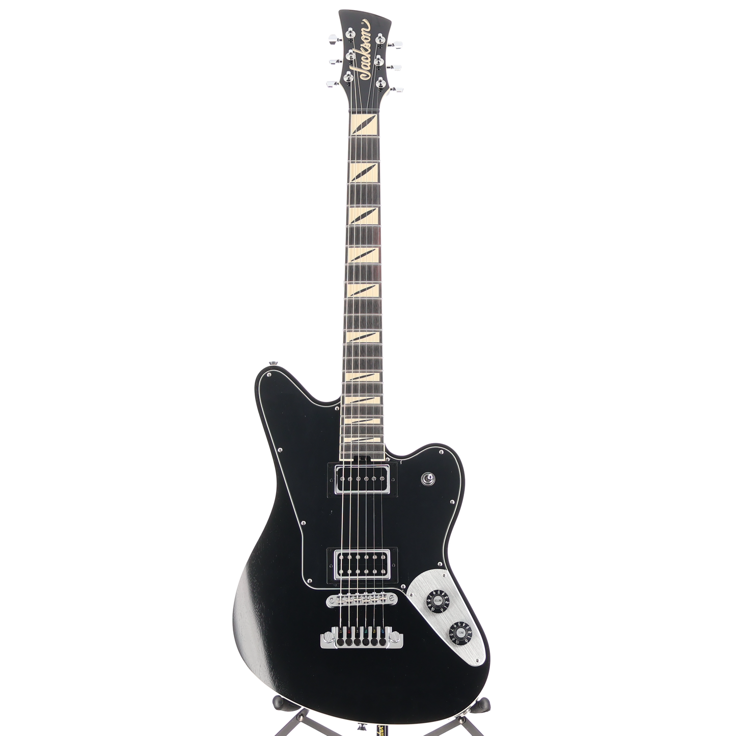 Jackson Pro Series Signature Lee Malia LM-87, Amaranth Fingerboard, Open Pore Black (G11) (01529)
