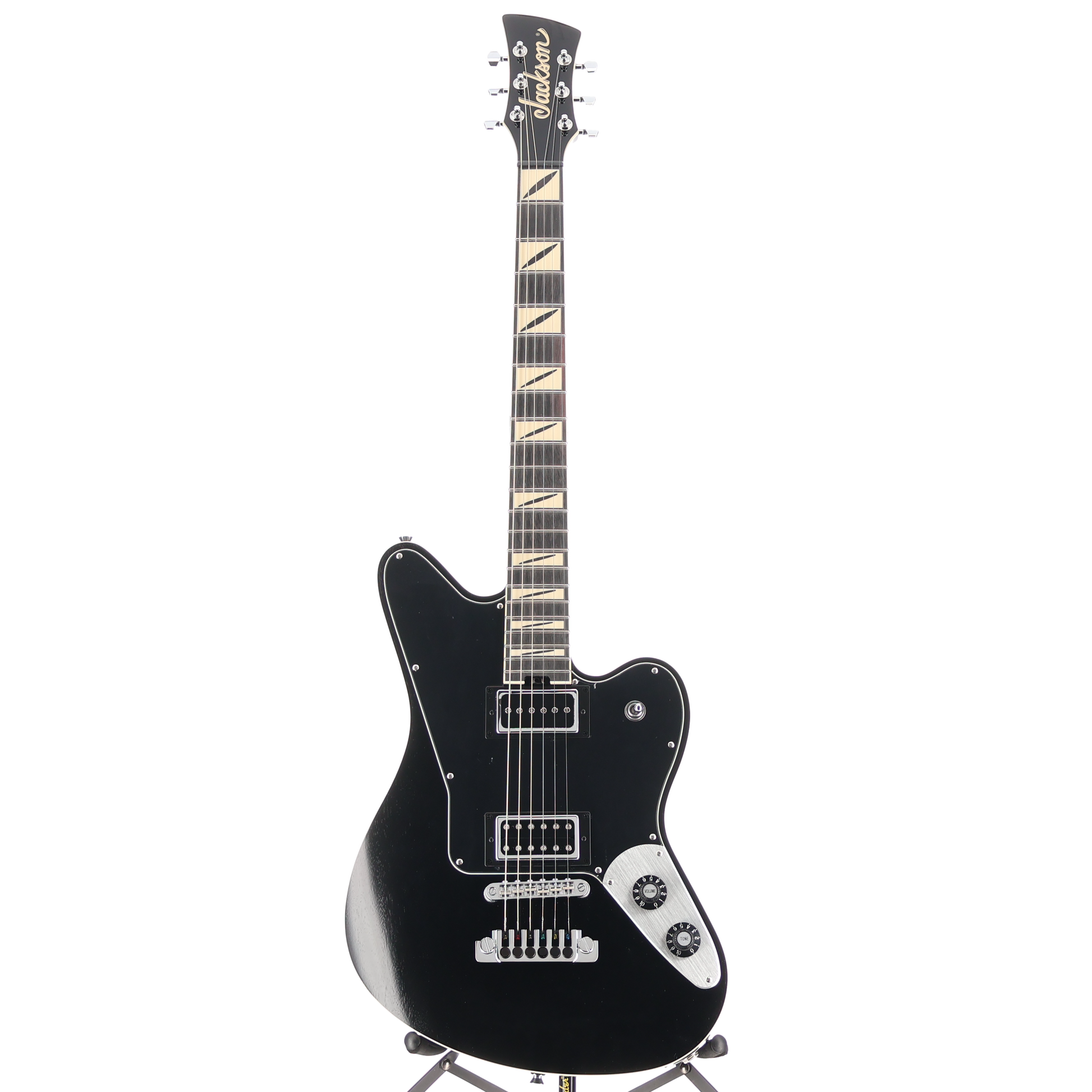 Jackson Pro Series Signature Lee Malia LM-87, Amaranth Fingerboard, Open Pore Black (G11) (01529)