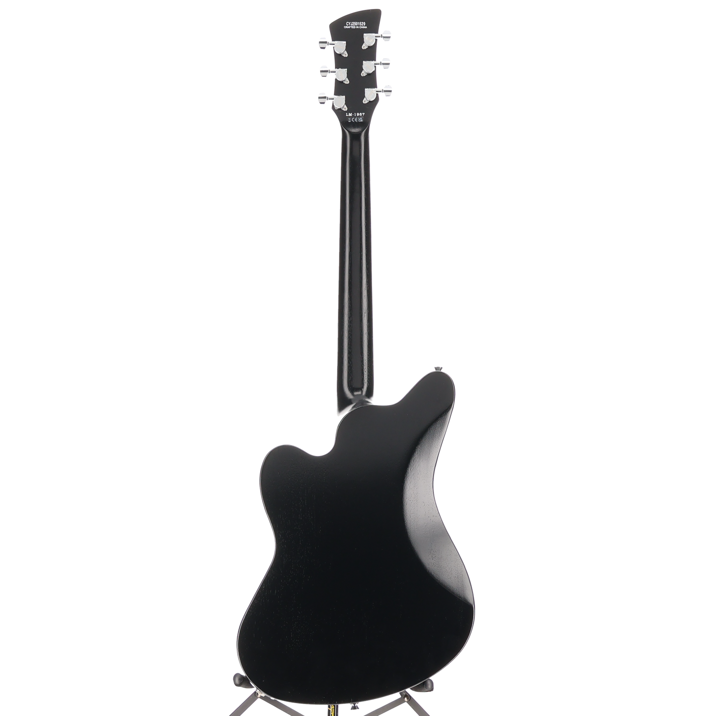 Jackson Pro Series Signature Lee Malia LM-87, Amaranth Fingerboard, Open Pore Black (G11) (01529)