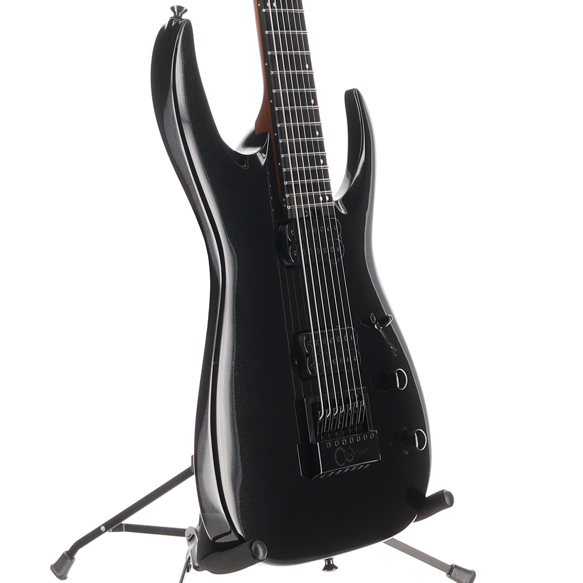 Jackson Pro Series Signature Misha Mansoor Juggernaut ET7, Ebony Fingerboard, Metallic Black (B10) (09178)
