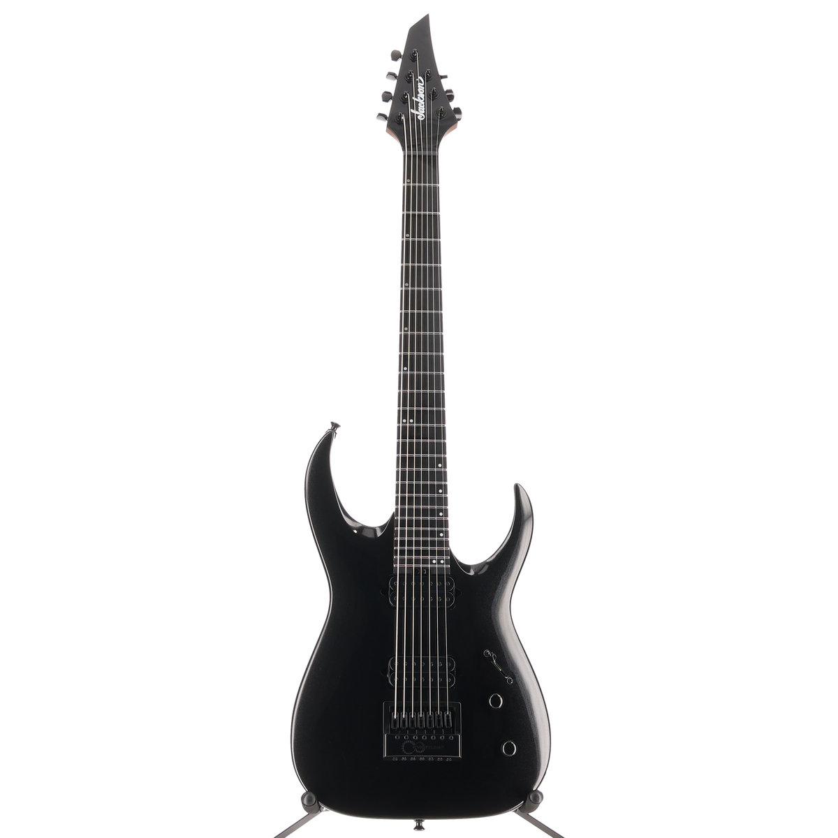 Jackson Pro Series Signature Misha Mansoor Juggernaut ET7, Ebony Fingerboard, Metallic Black (B10) (09178)