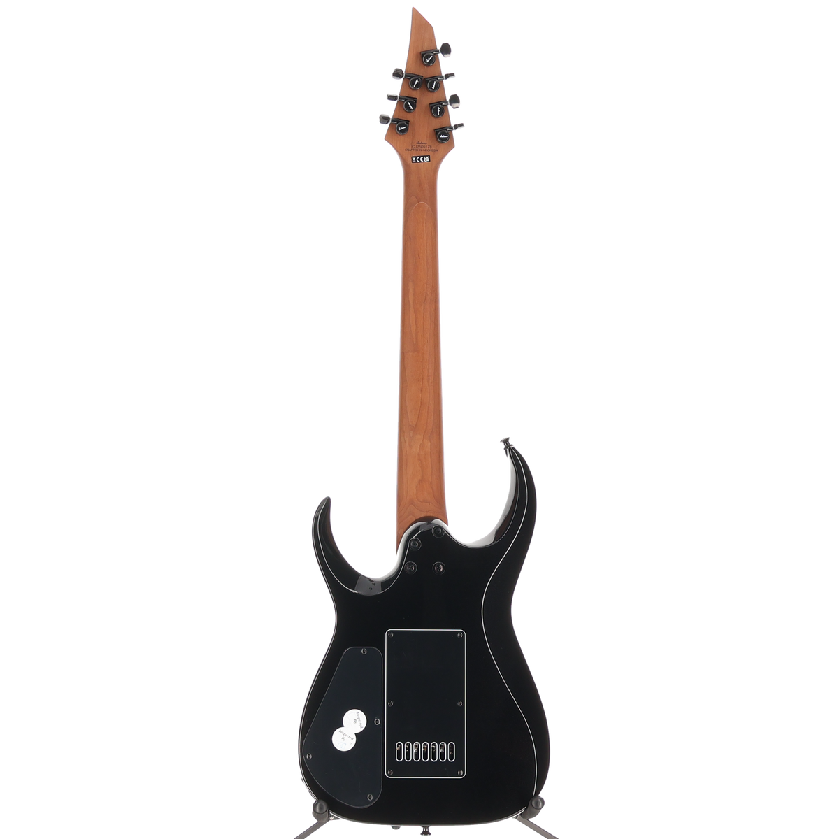 Jackson Pro Series Signature Misha Mansoor Juggernaut ET7, Ebony Fingerboard, Metallic Black (B10) (09178)