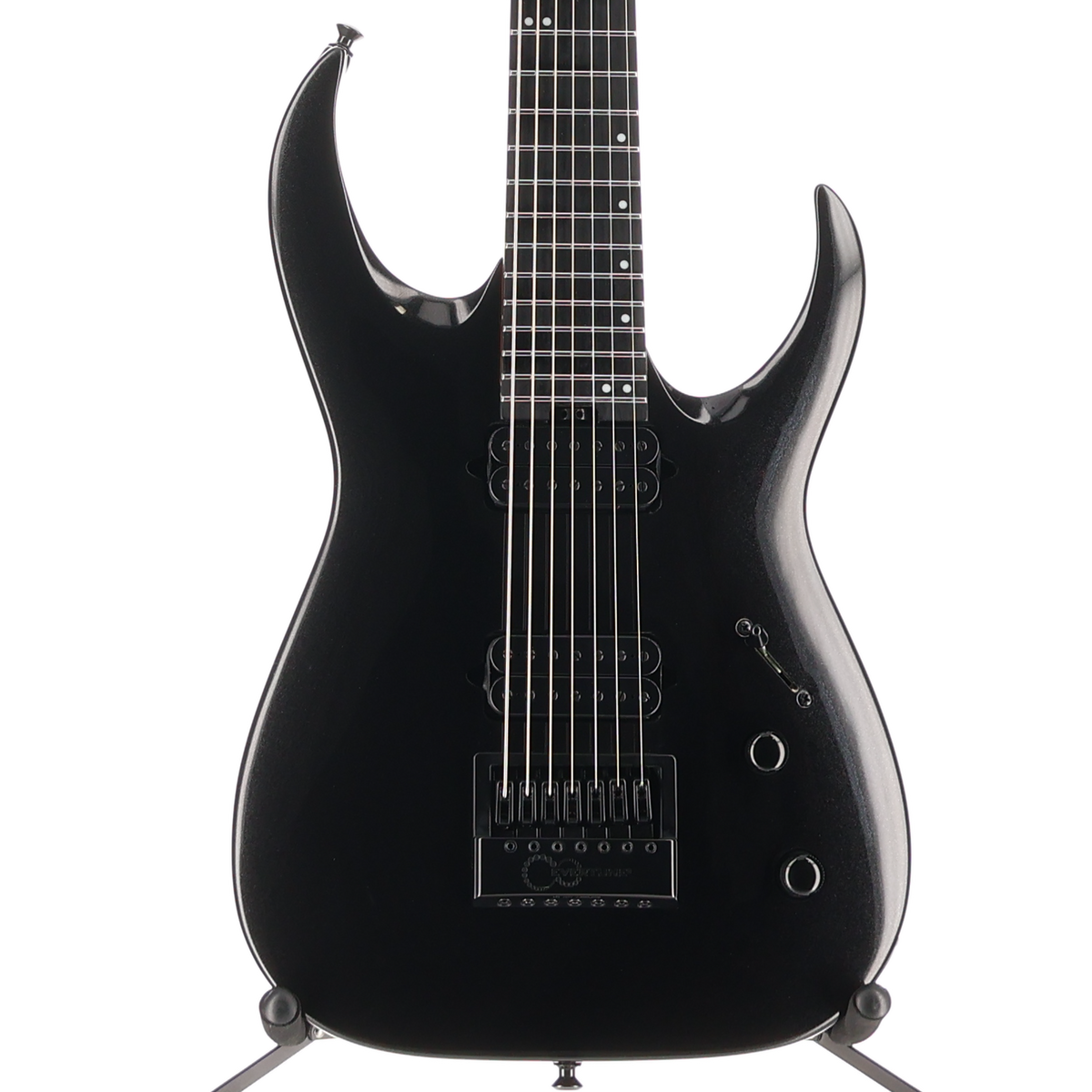 Jackson Pro Series Signature Misha Mansoor Juggernaut ET7, Ebony Fingerboard, Metallic Black (B10) (09178)