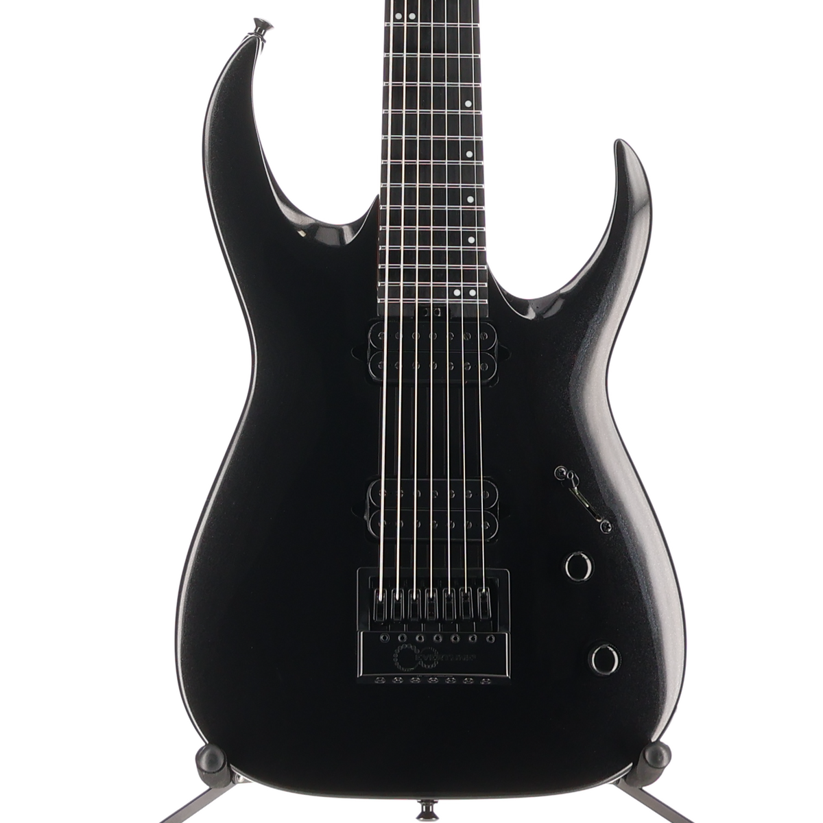 Jackson Pro Series Signature Misha Mansoor Juggernaut ET7, Ebony Fingerboard, Metallic Black (B10) (09178)