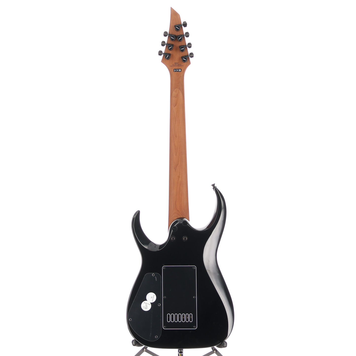 Jackson Pro Series Signature Misha Mansoor Juggernaut ET7, Ebony Fingerboard, Metallic Black (O6) (10472)