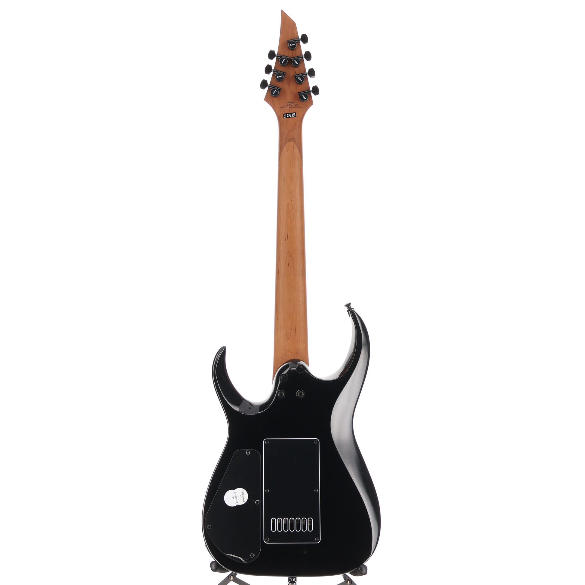 Jackson Pro Series Signature Misha Mansoor Juggernaut ET7, Ebony Fingerboard, Metallic Black (U12) (07722)