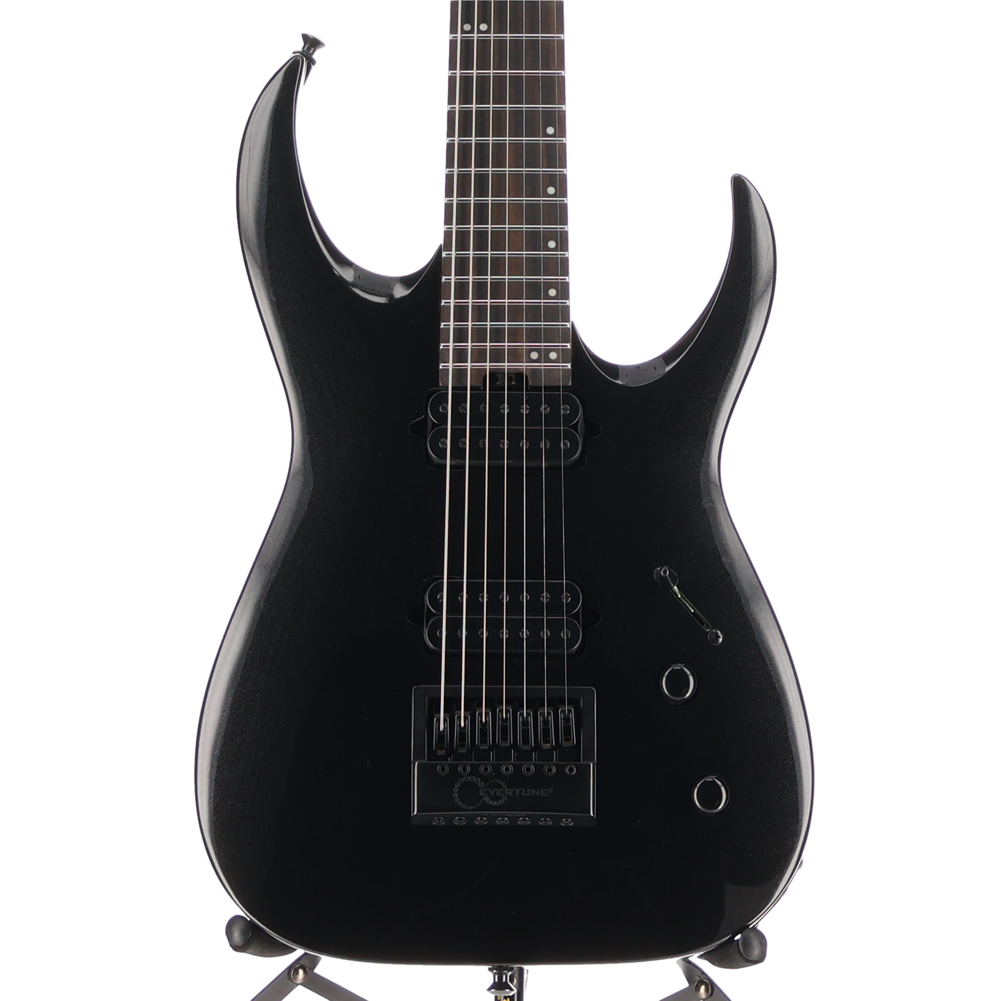 Jackson Pro Series Signature Misha Mansoor Juggernaut ET7, Ebony Fingerboard, Metallic Black (U12) (07722)
