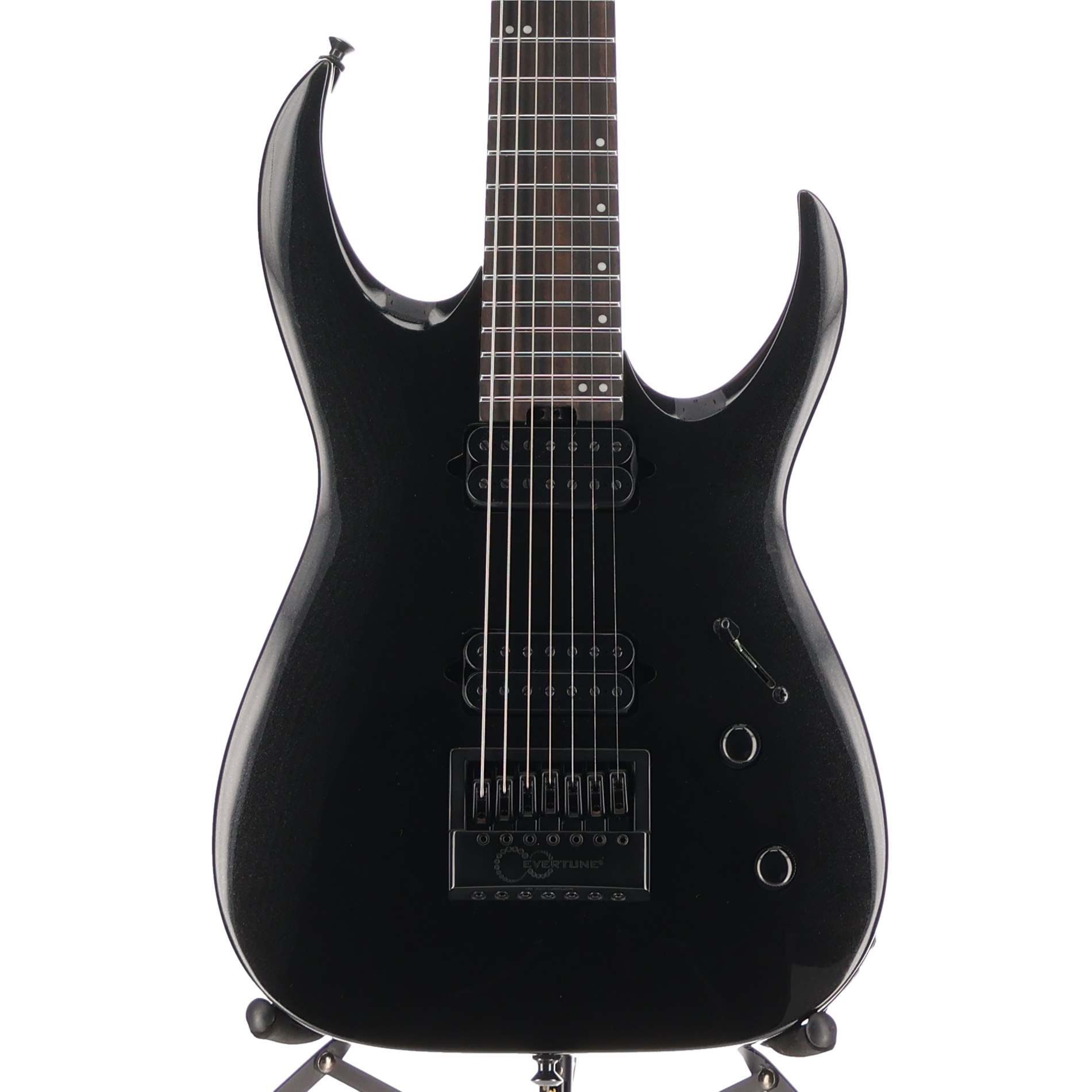 Jackson Pro Series Signature Misha Mansoor Juggernaut ET7, Ebony Fingerboard, Metallic Black (U12) (07722)