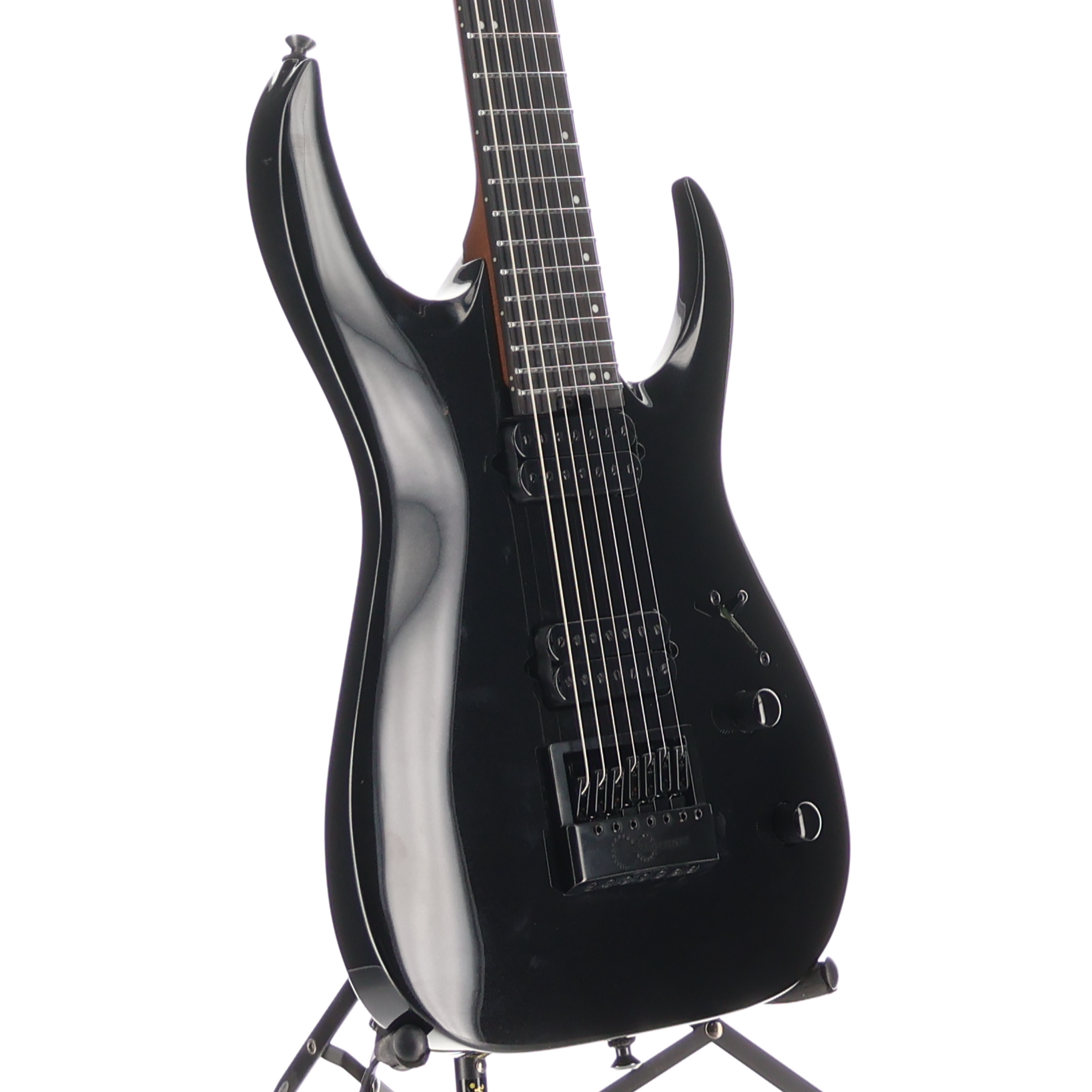 Jackson Pro Series Signature Misha Mansoor Juggernaut ET7, Metallic Black, (O13) (10472)
