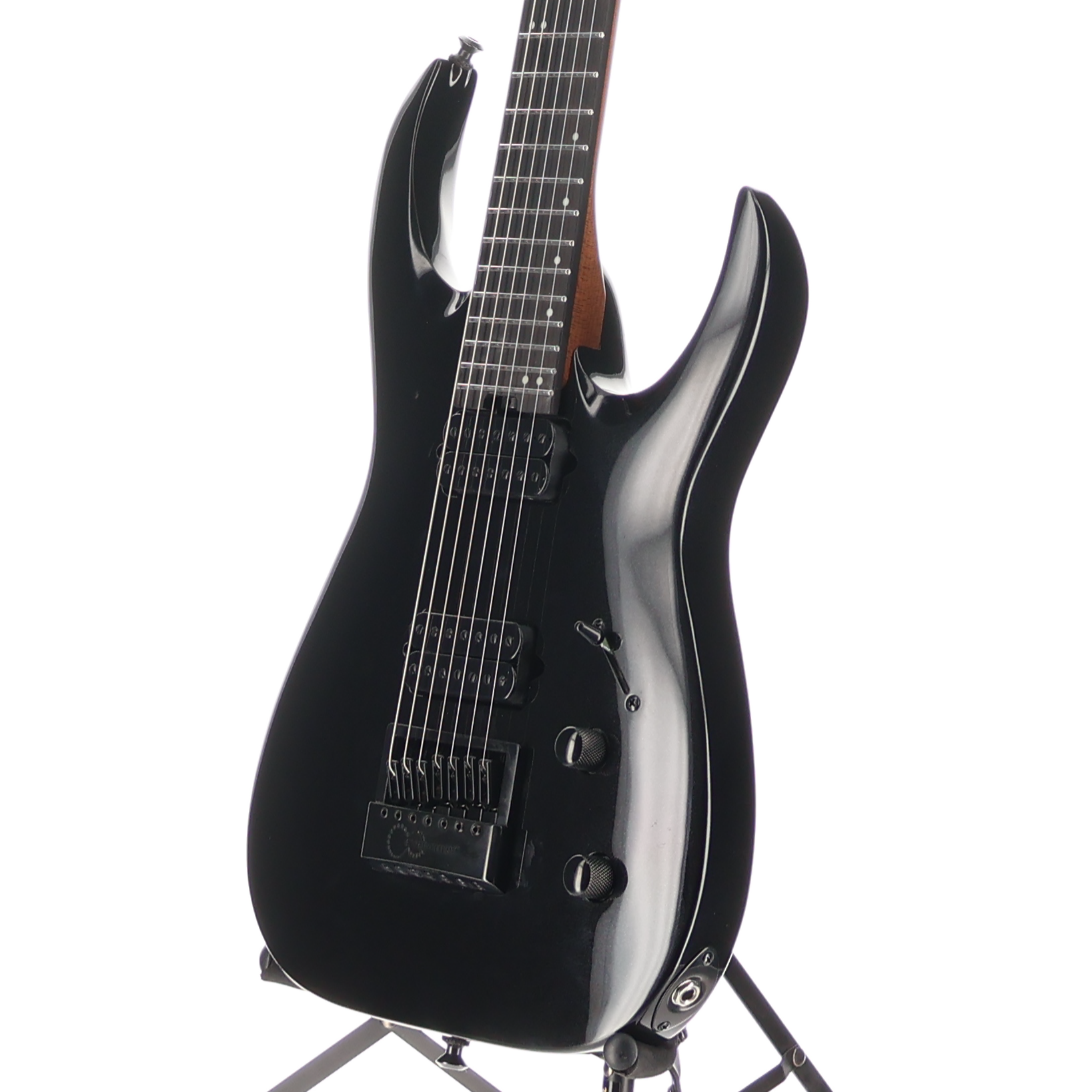 Jackson Pro Series Signature Misha Mansoor Juggernaut ET7, Metallic Black, (O13) (10472)