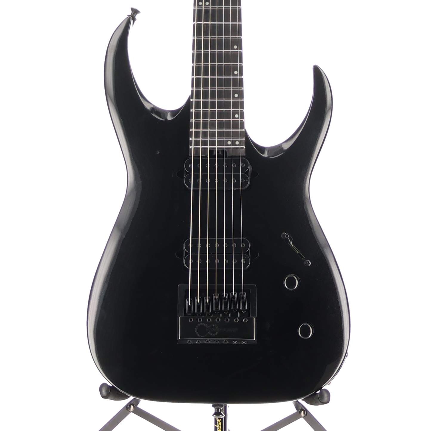 Jackson Pro Series Signature Misha Mansoor Juggernaut ET7, Metallic Black, (O13) (10472)