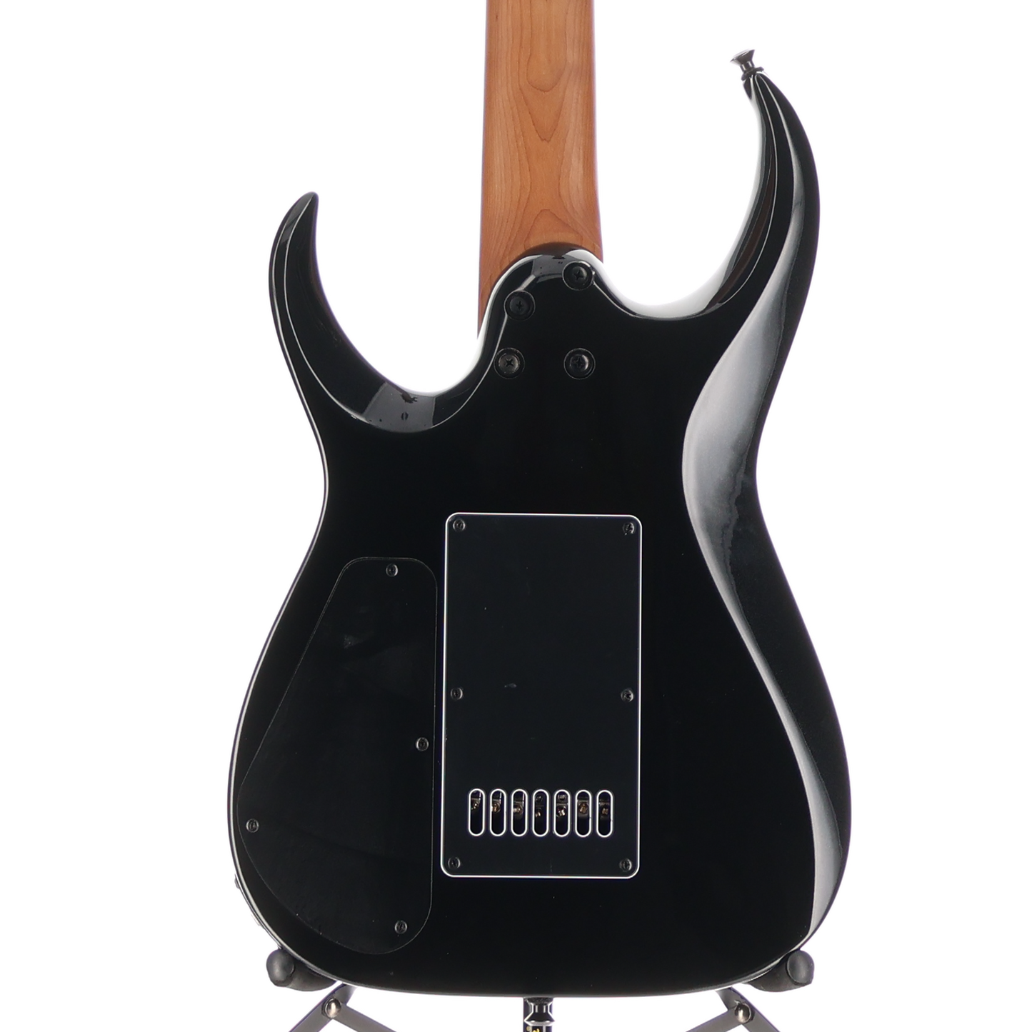 Jackson Pro Series Signature Misha Mansoor Juggernaut ET7, Metallic Black, Plays Great (SR) (11893)