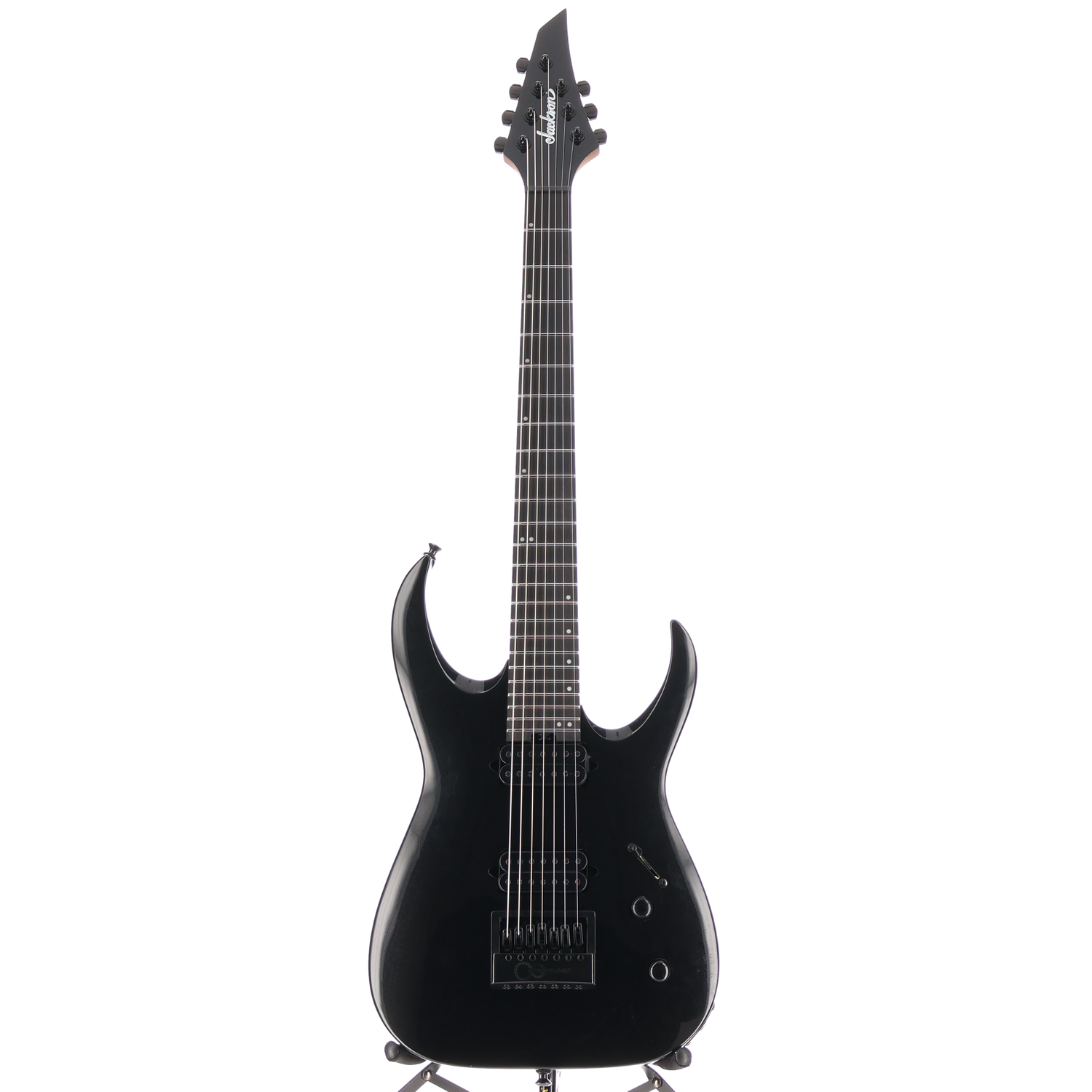 Jackson Pro Series Signature Misha Mansoor Juggernaut ET7, Metallic Black, Plays Great (SR) (11893)