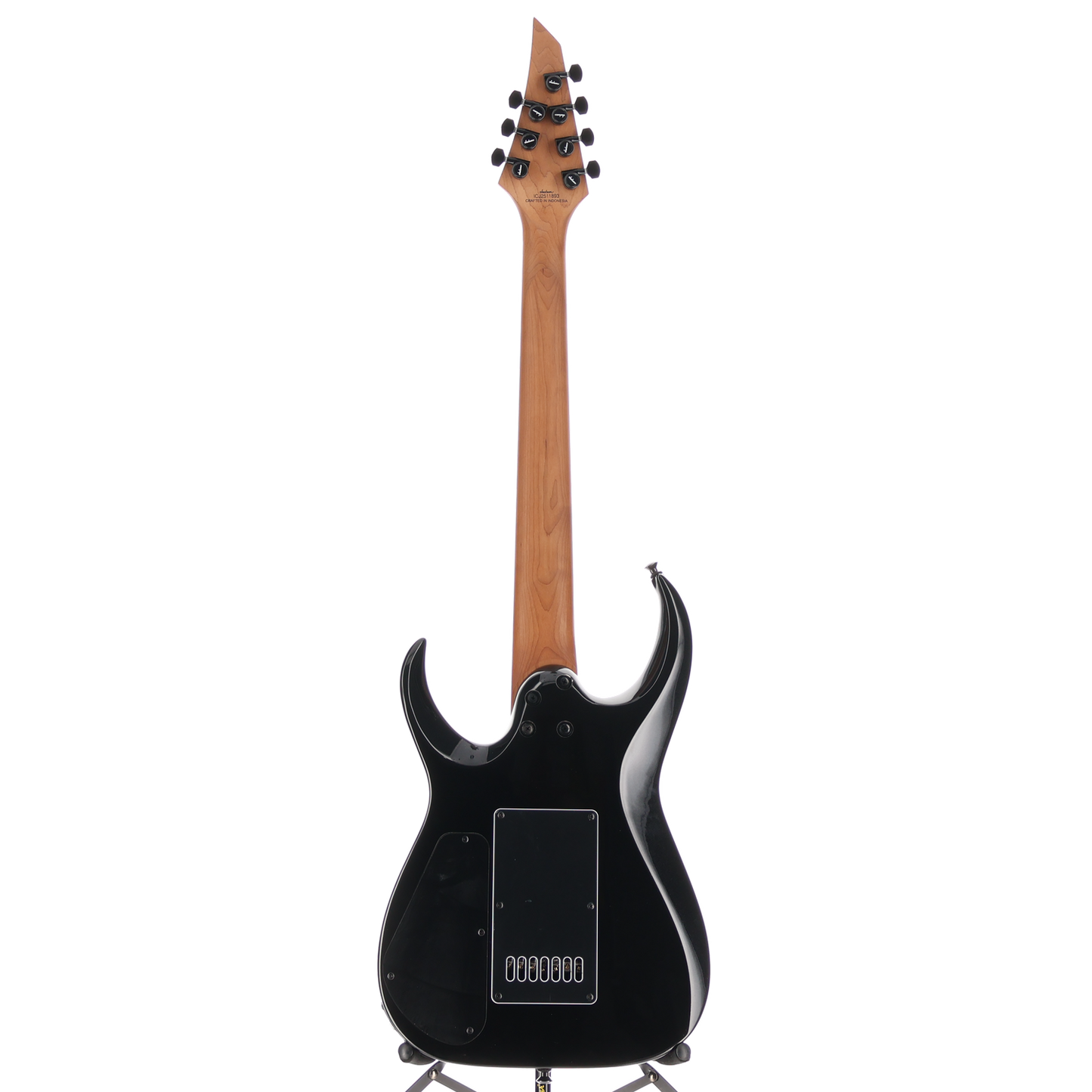 Jackson Pro Series Signature Misha Mansoor Juggernaut ET7, Metallic Black, Plays Great (SR) (11893)