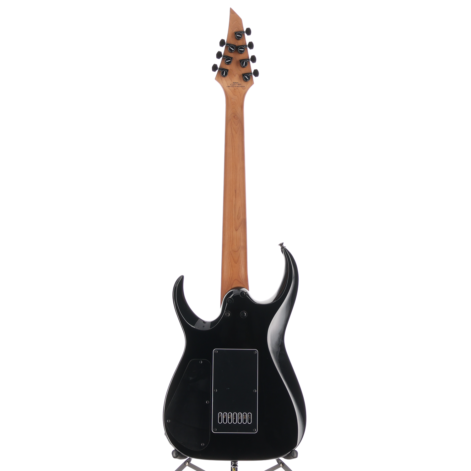 Jackson Pro Series Signature Misha Mansoor Juggernaut ET7, Metallic Black, Plays Great (SR) (11893)