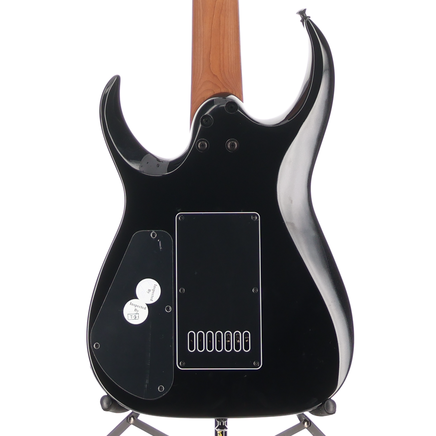 Jackson Pro Series Signature Misha Mansoor Juggernaut ET7, Metallic Black, Professional Setup (O13) (10472)