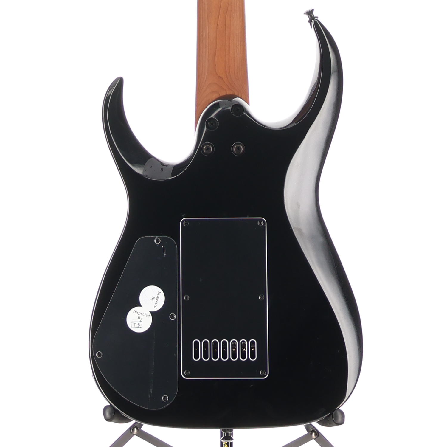 Jackson Pro Series Signature Misha Mansoor Juggernaut ET7, Metallic Black, Professional Setup (O13) (10472)